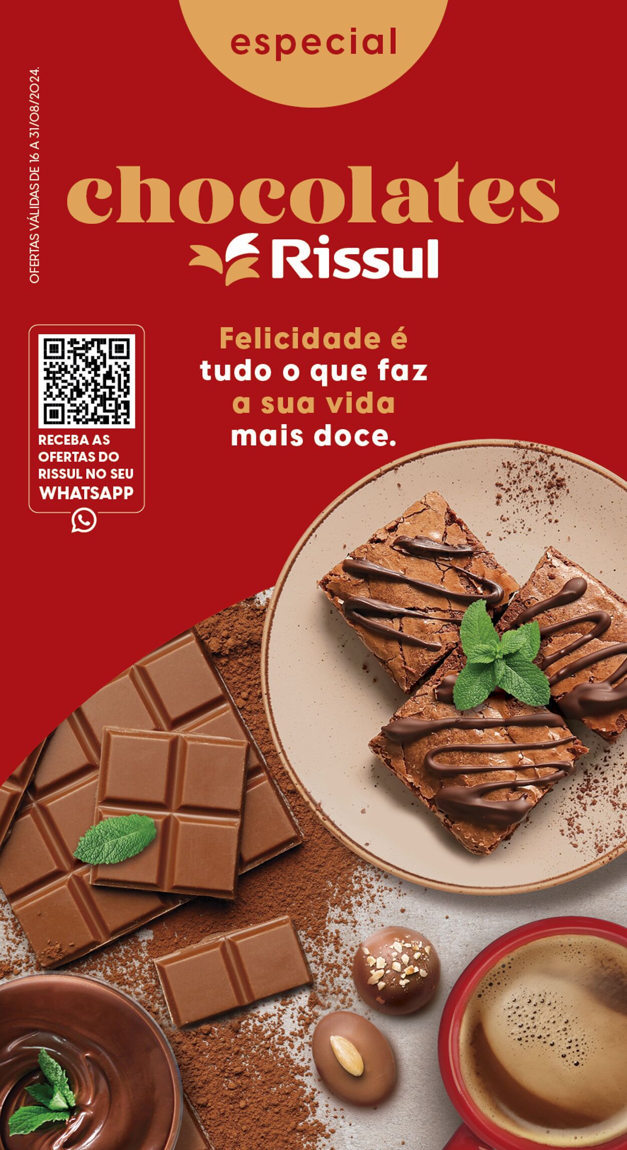 Supper Rissul Folhetos promocionais