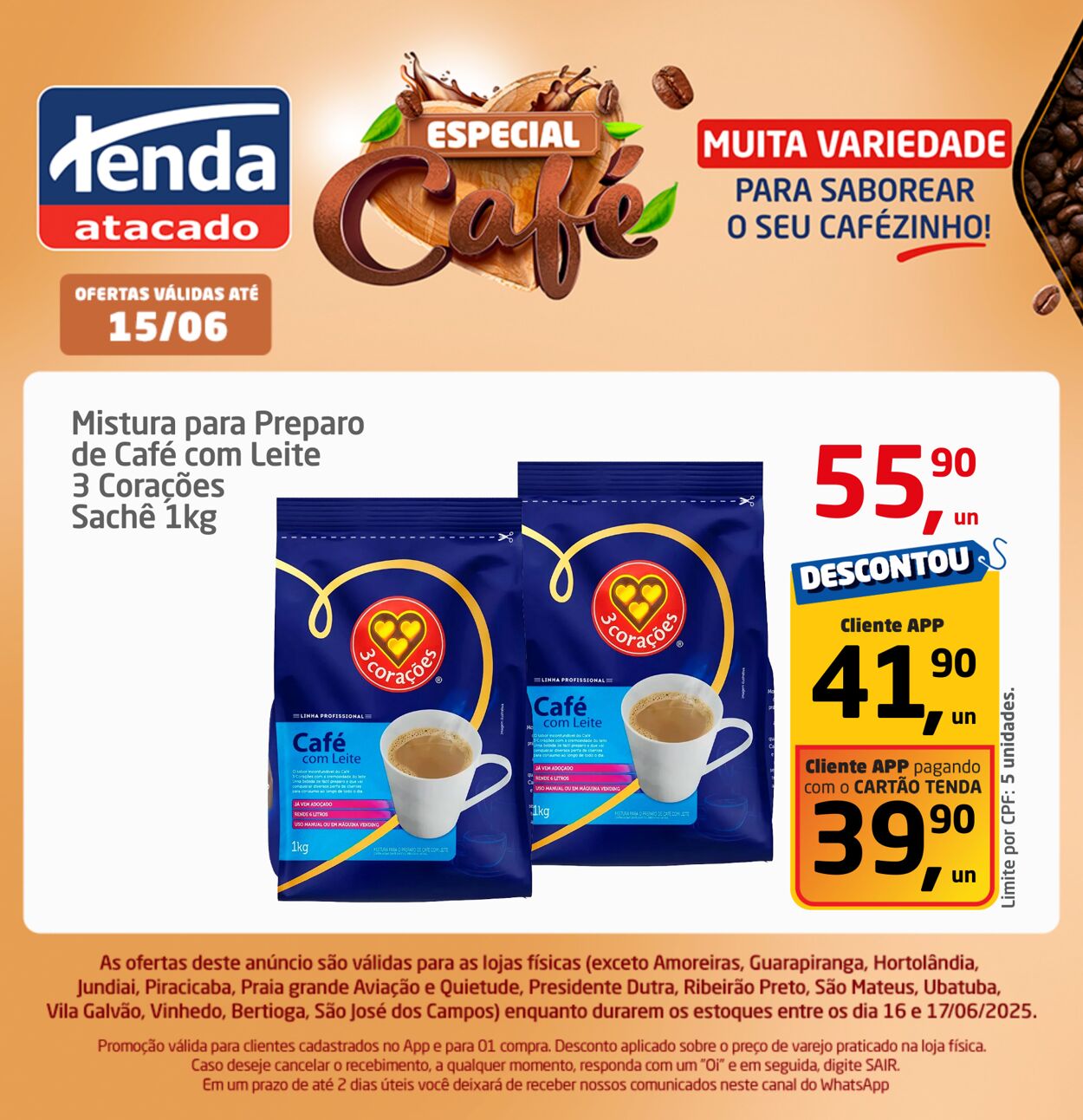 Folheto Tenda Atacado 16.06.2025 - 17.06.2025