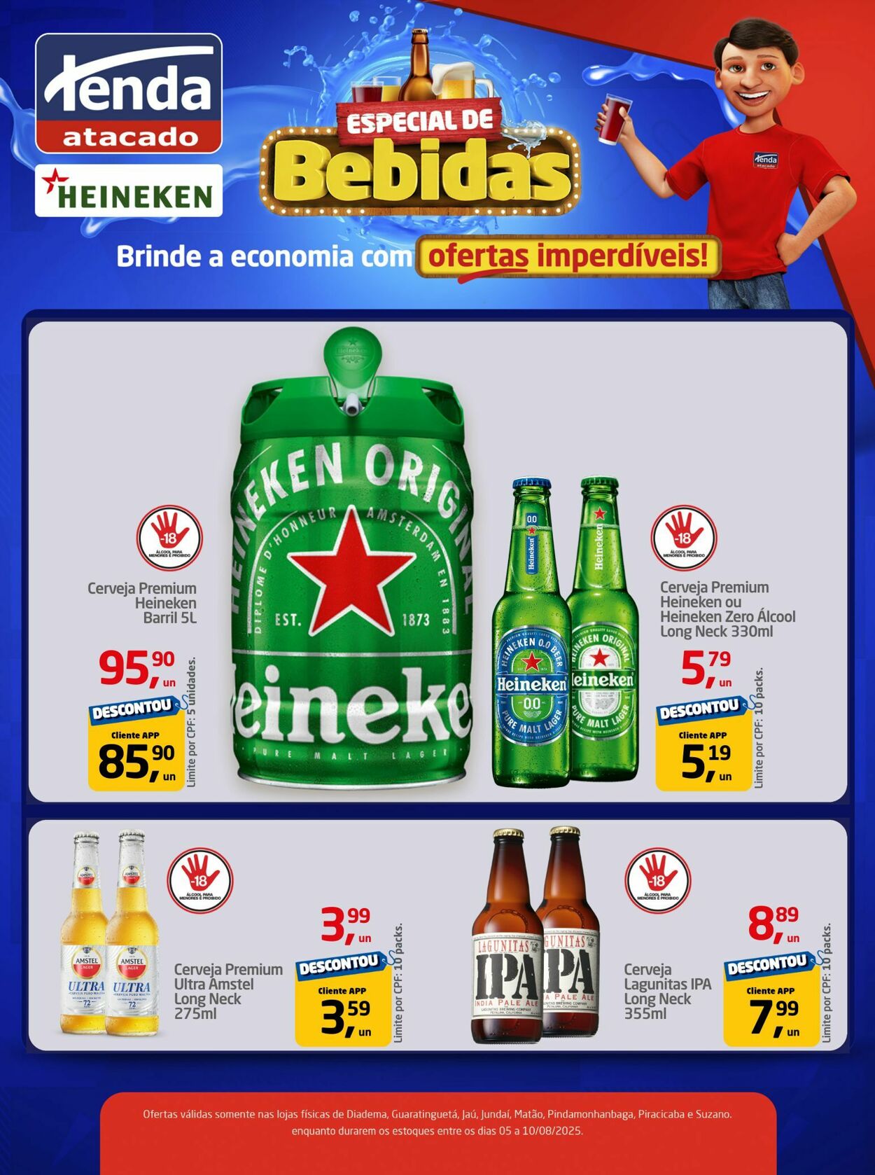 Folheto Tenda Atacado 05.08.2025 - 10.08.2025