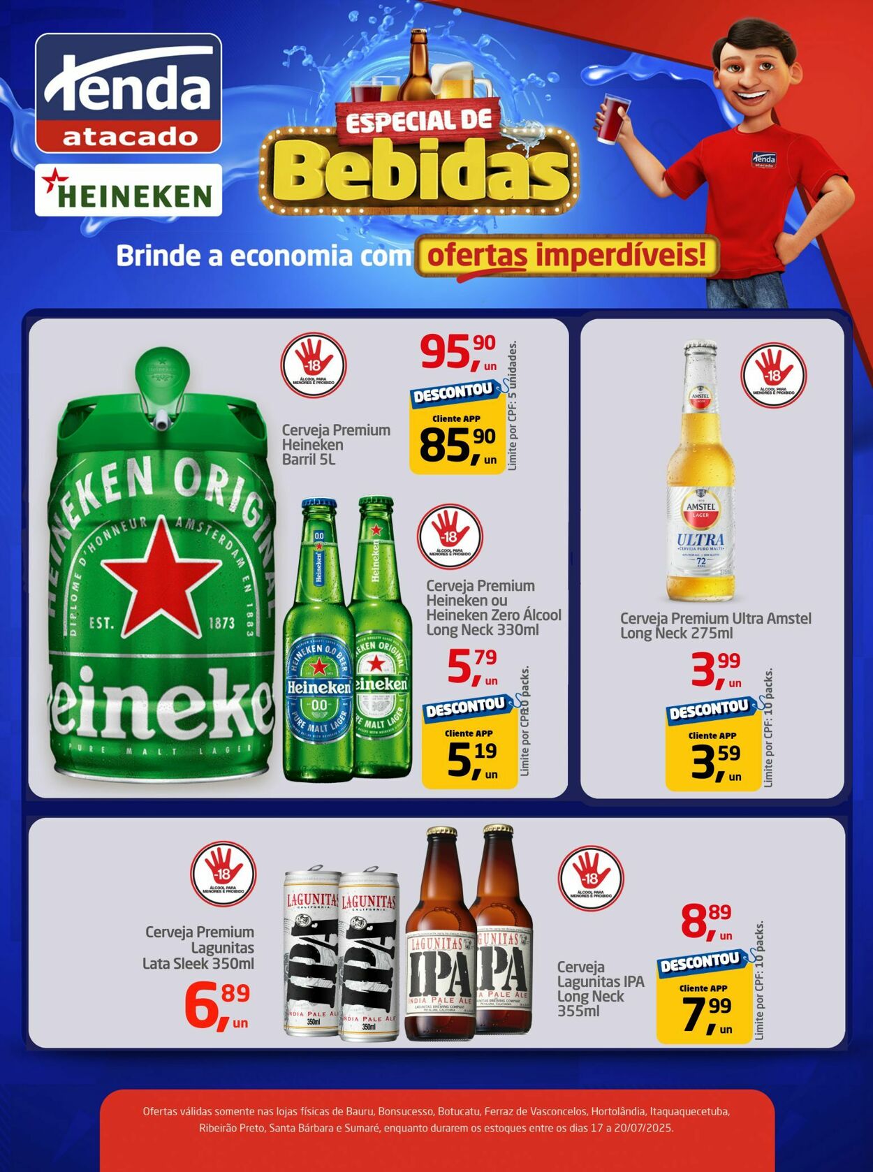 Folheto Tenda Atacado 17.07.2025 - 20.07.2025