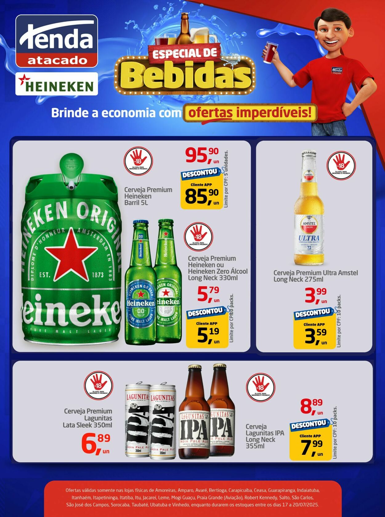 Folheto Tenda Atacado 17.07.2025 - 20.07.2025
