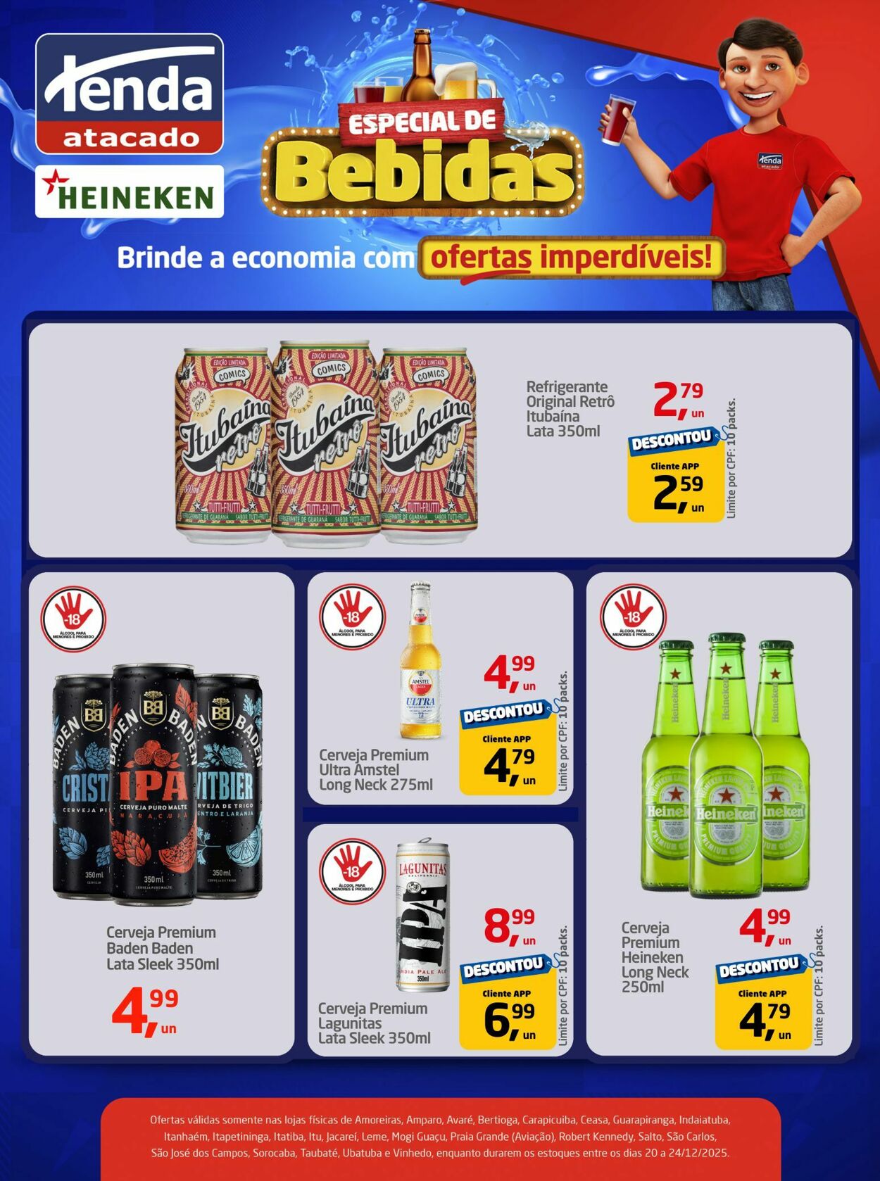 Folheto Tenda Atacado 20.12.2025 - 24.12.2025