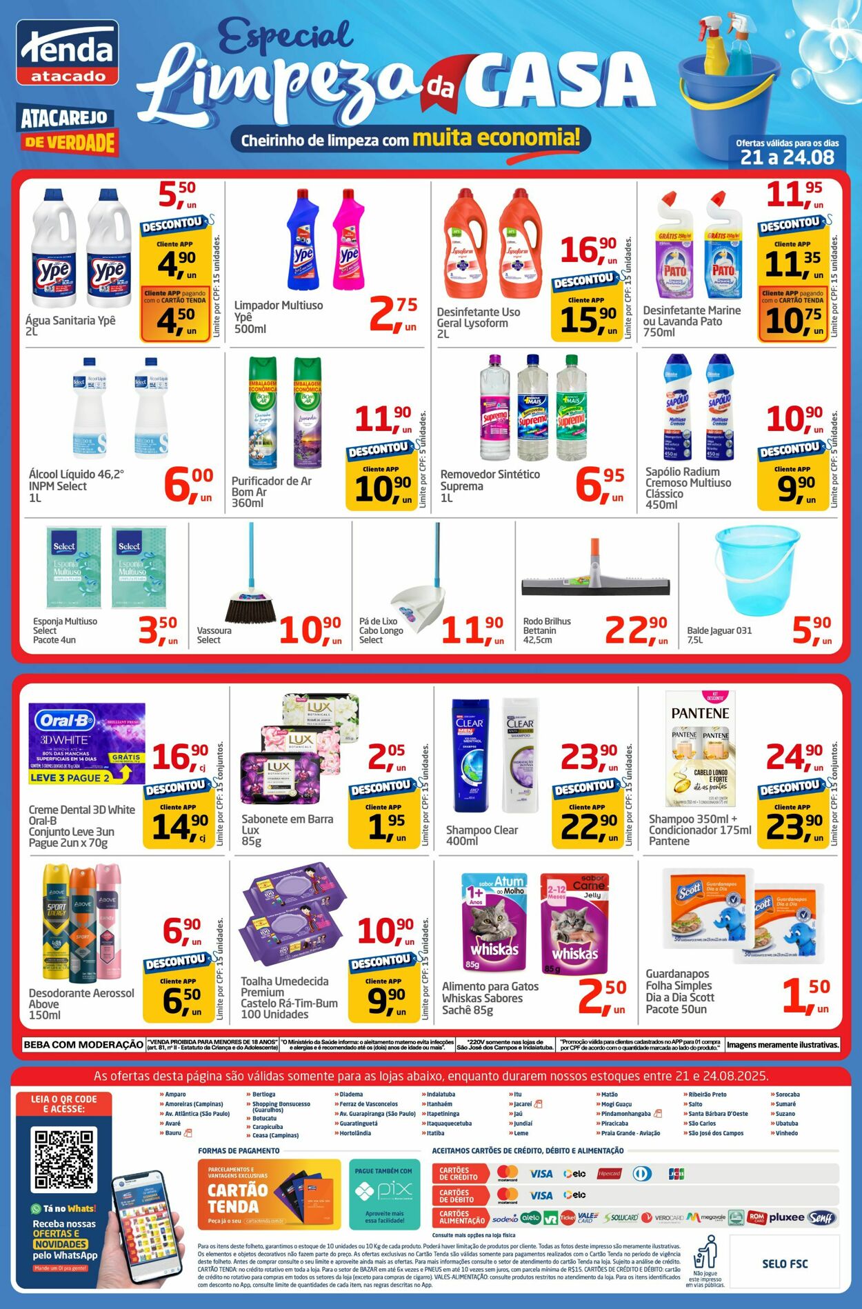 Folheto Tenda Atacado 21.08.2025 - 24.08.2025