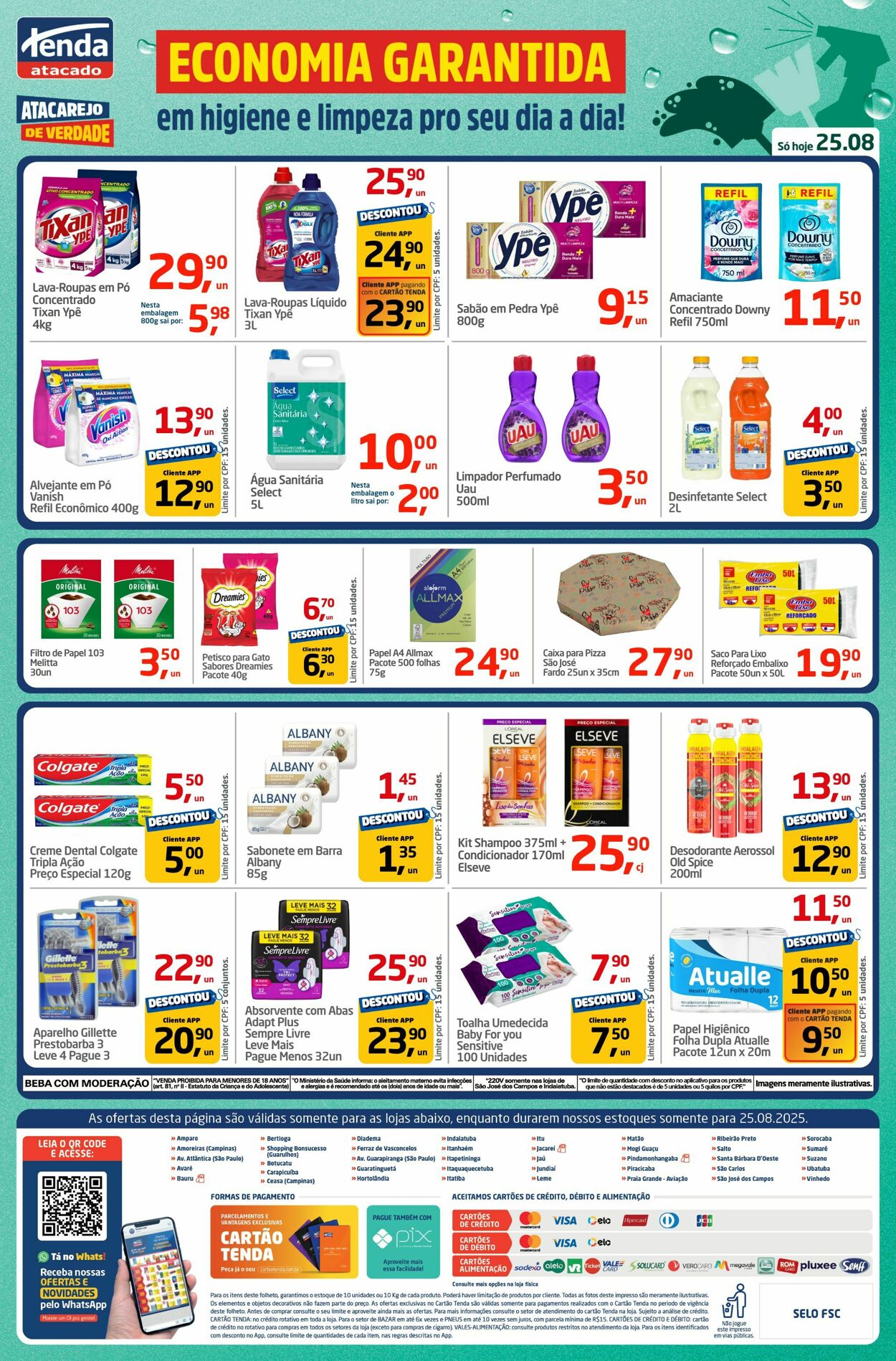 Folheto Tenda Atacado 25.08.2025 - 25.08.2025