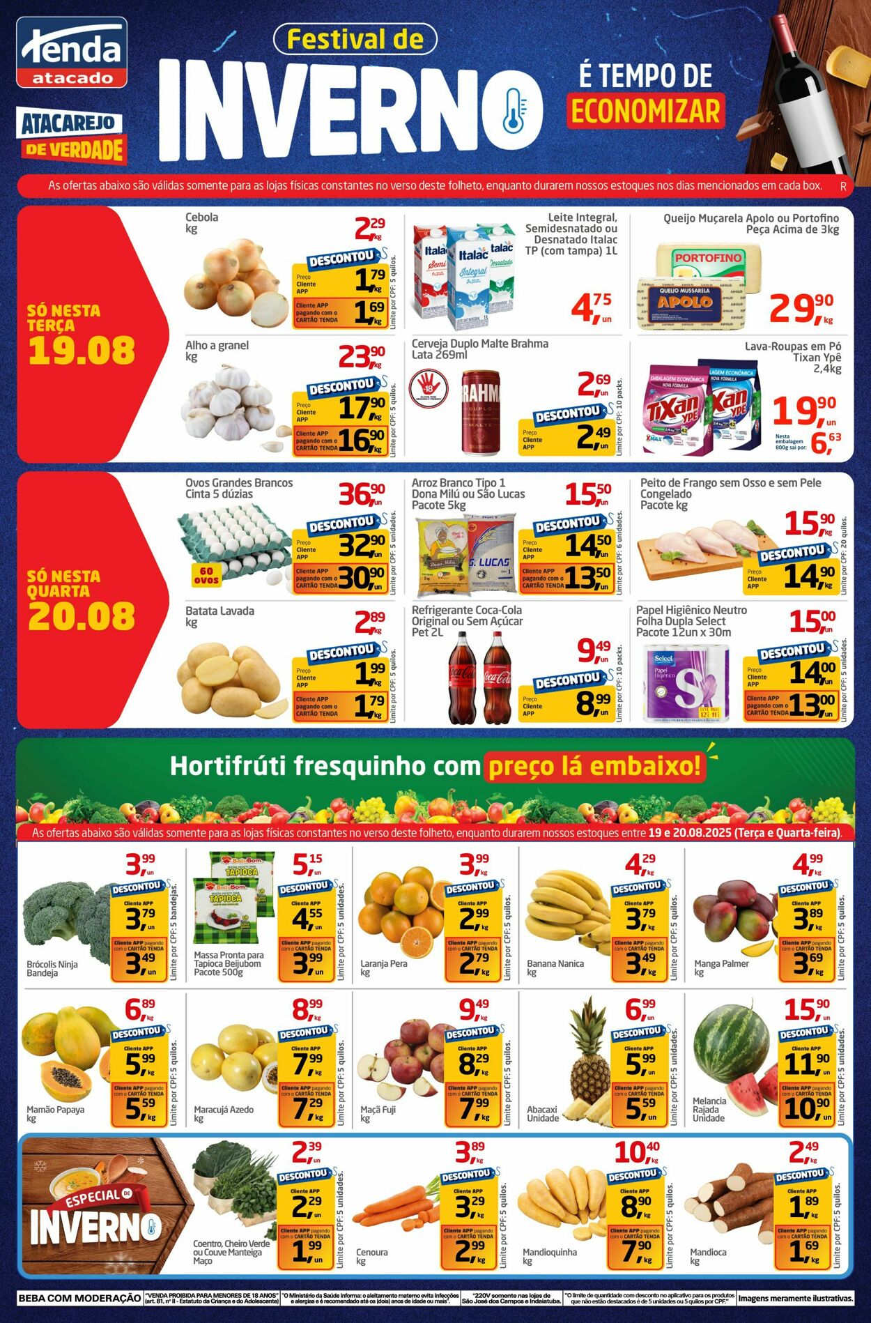 Folheto Tenda Atacado 19.08.2025 - 20.08.2025