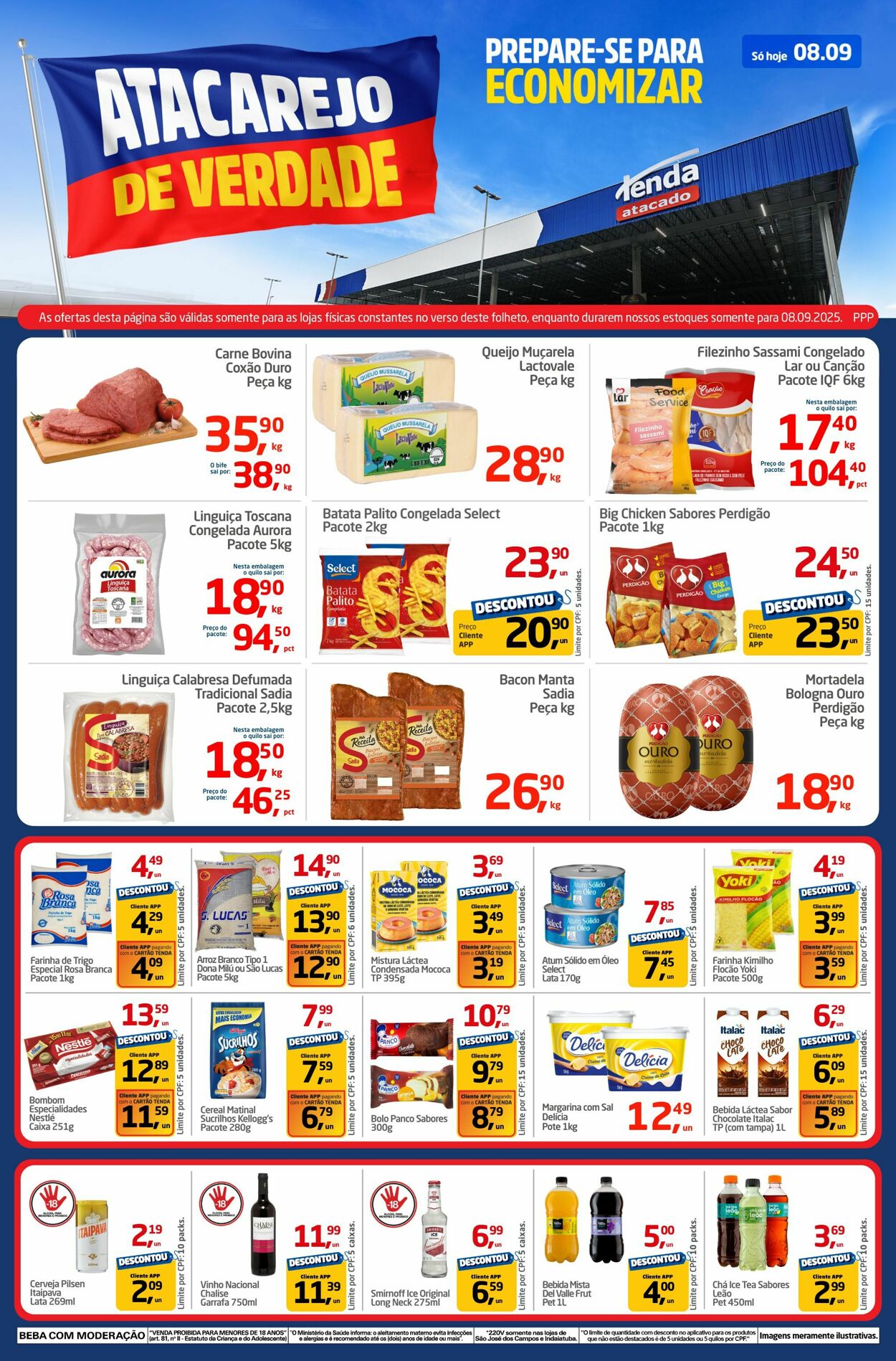 Folheto Tenda Atacado 08.09.2025 - 08.09.2025