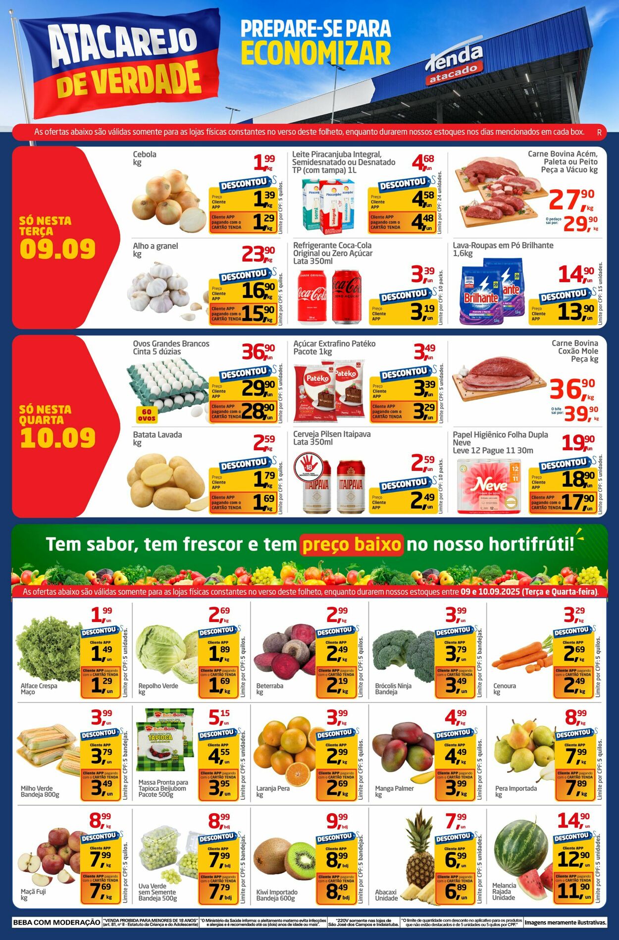 Folheto Tenda Atacado 09.09.2025 - 10.09.2025