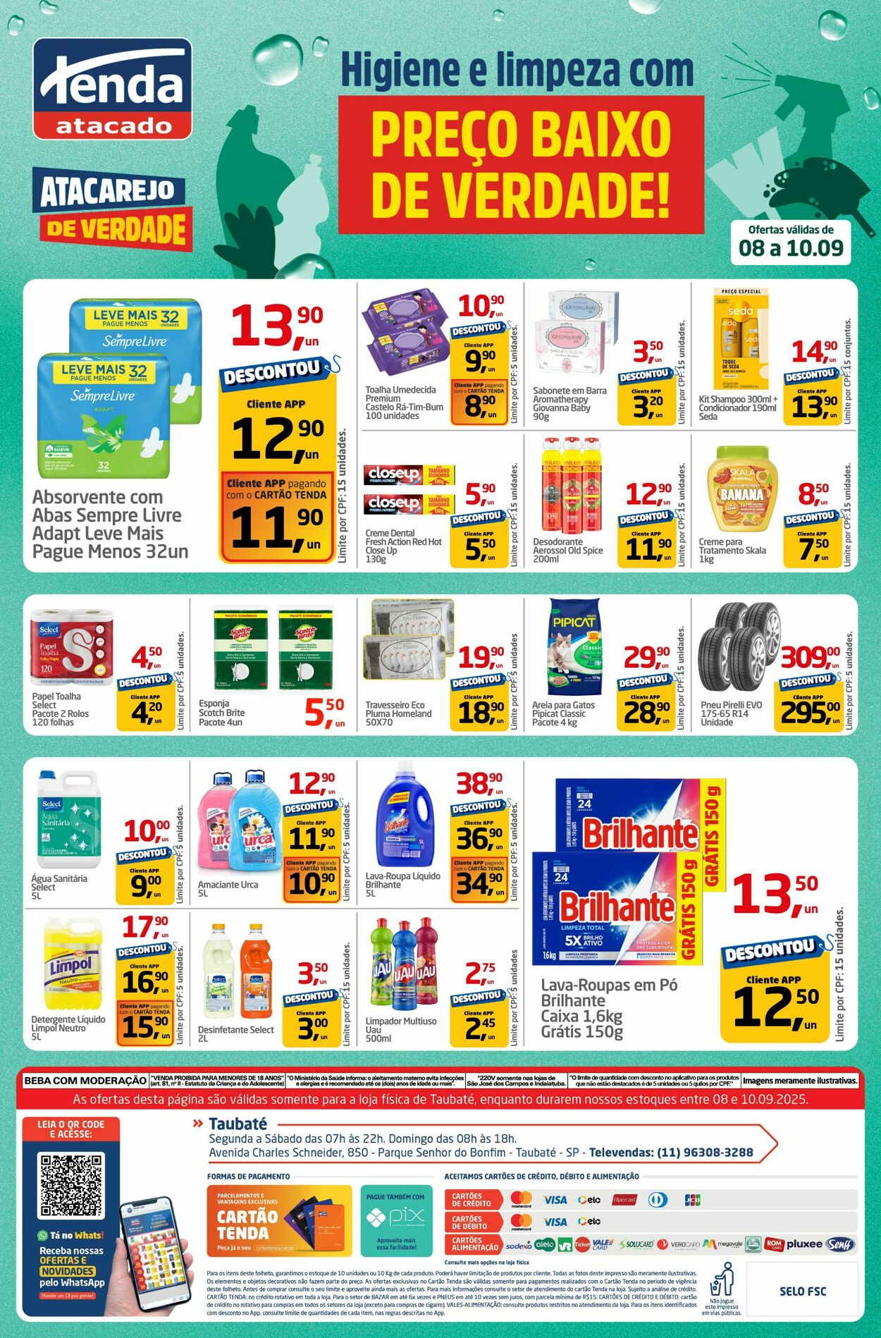Folheto Tenda Atacado 08.09.2025 - 10.09.2025