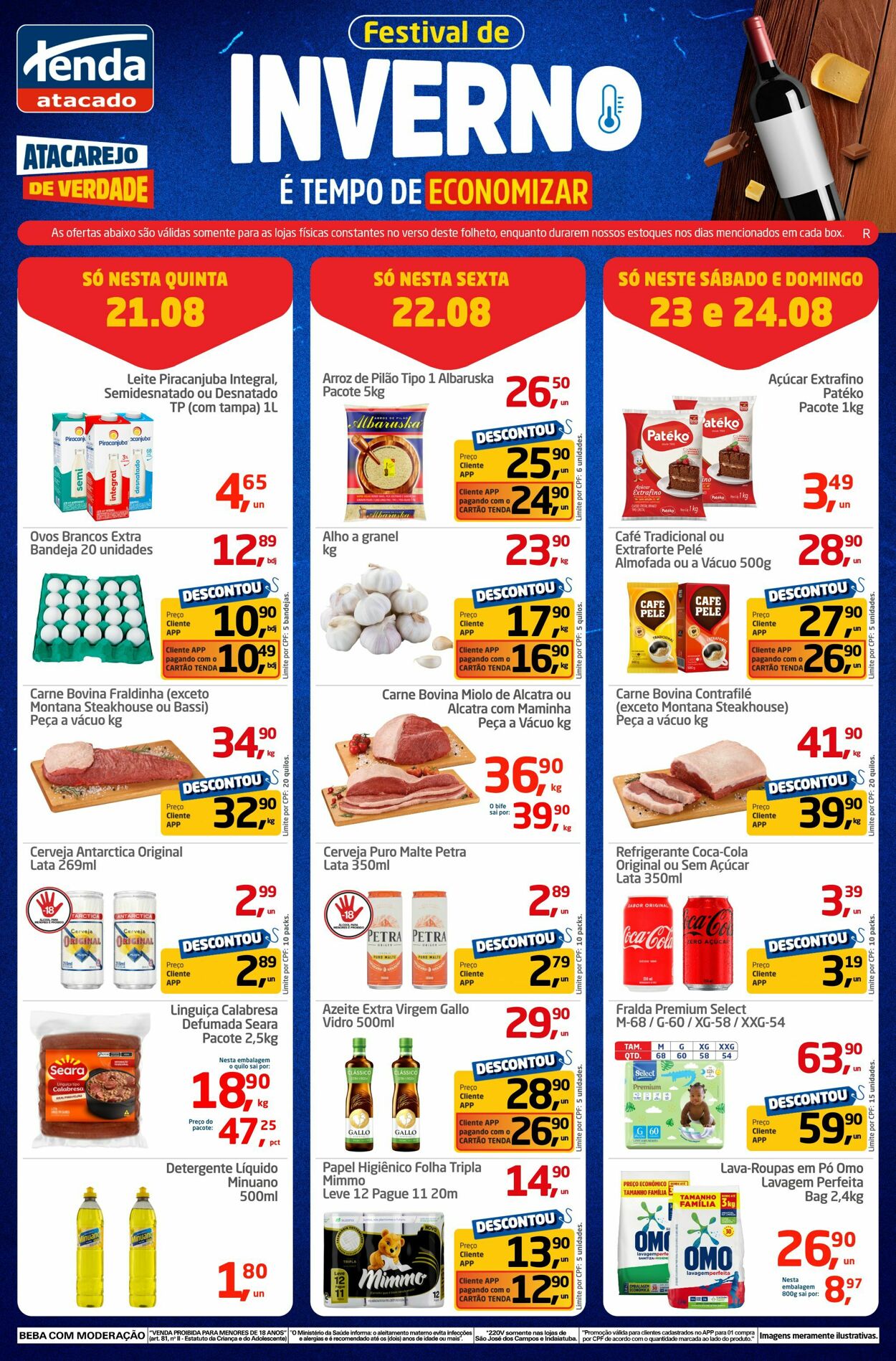 Folheto Tenda Atacado 21.08.2025 - 24.08.2025
