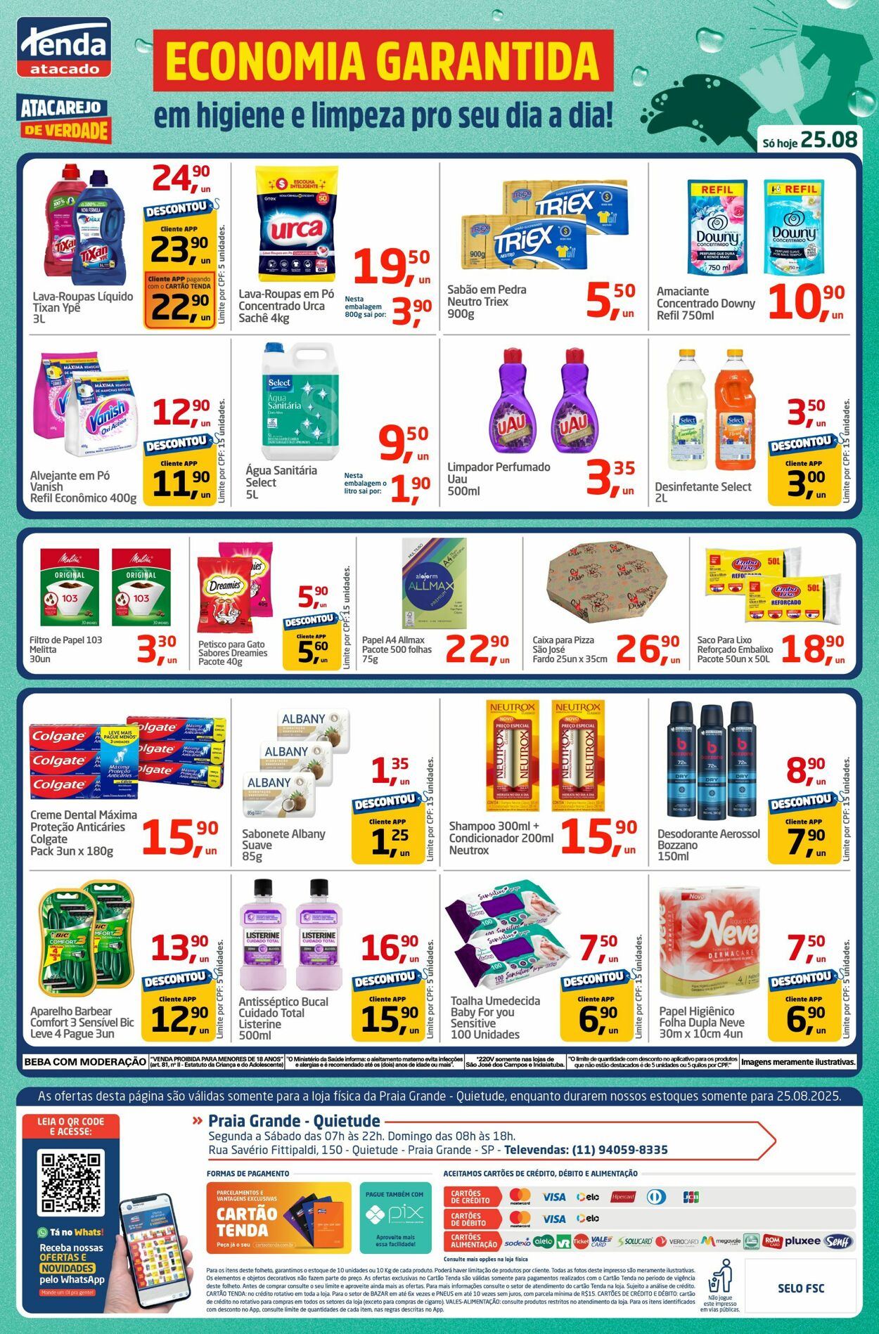 Folheto Tenda Atacado 25.08.2025 - 25.08.2025