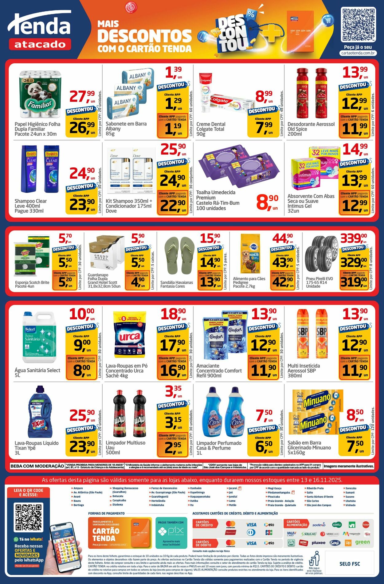 Folheto Tenda Atacado 13.11.2025 - 16.11.2025