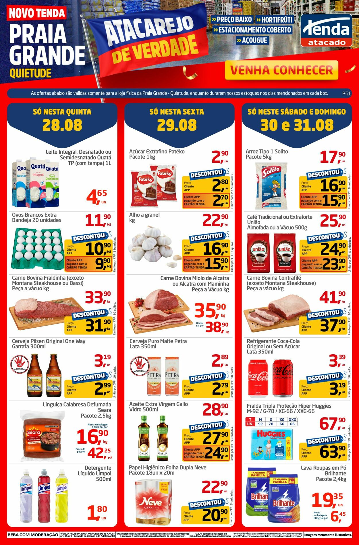 Folheto Tenda Atacado 28.08.2025 - 31.08.2025