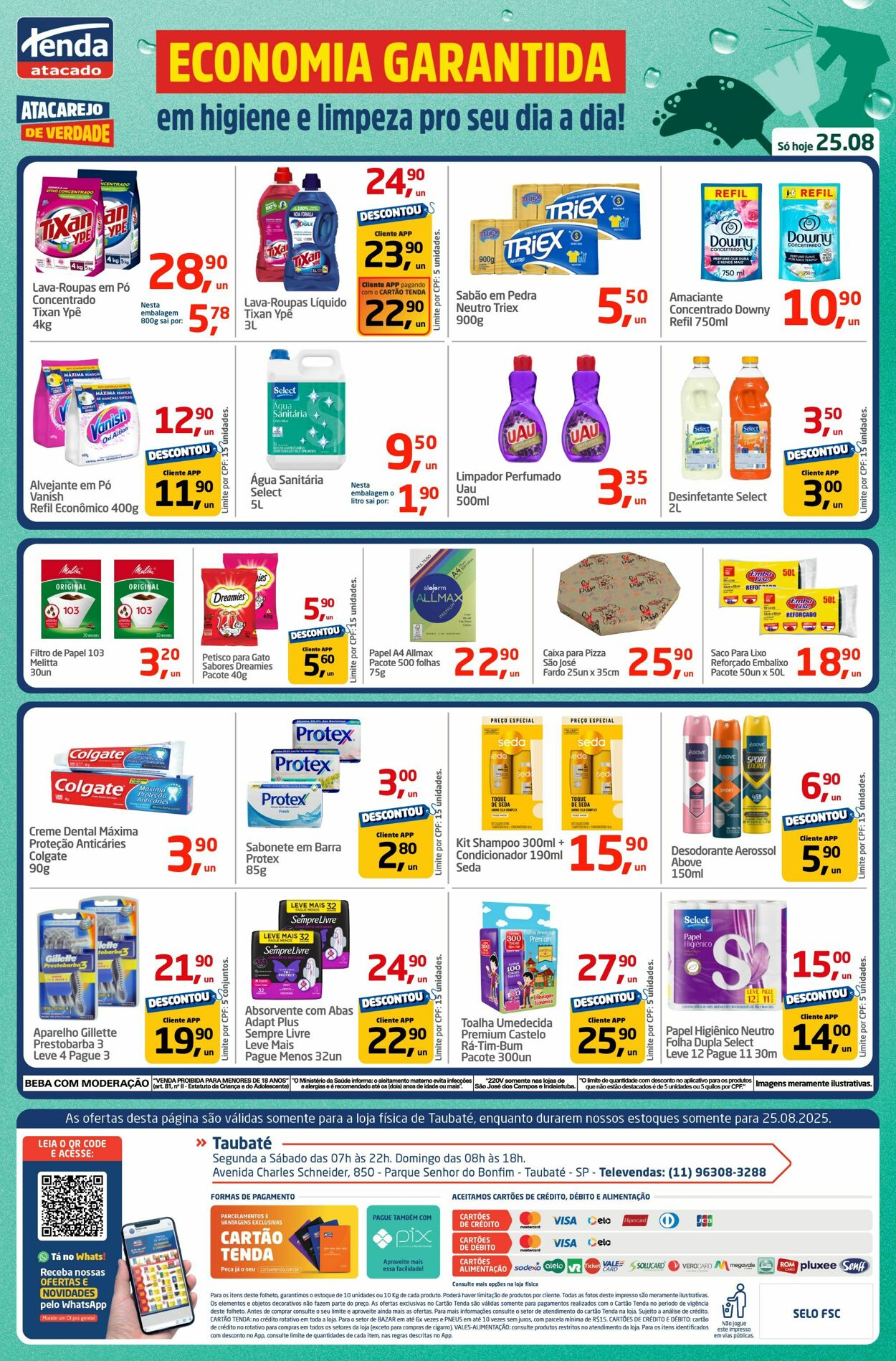 Folheto Tenda Atacado 25.08.2025 - 25.08.2025