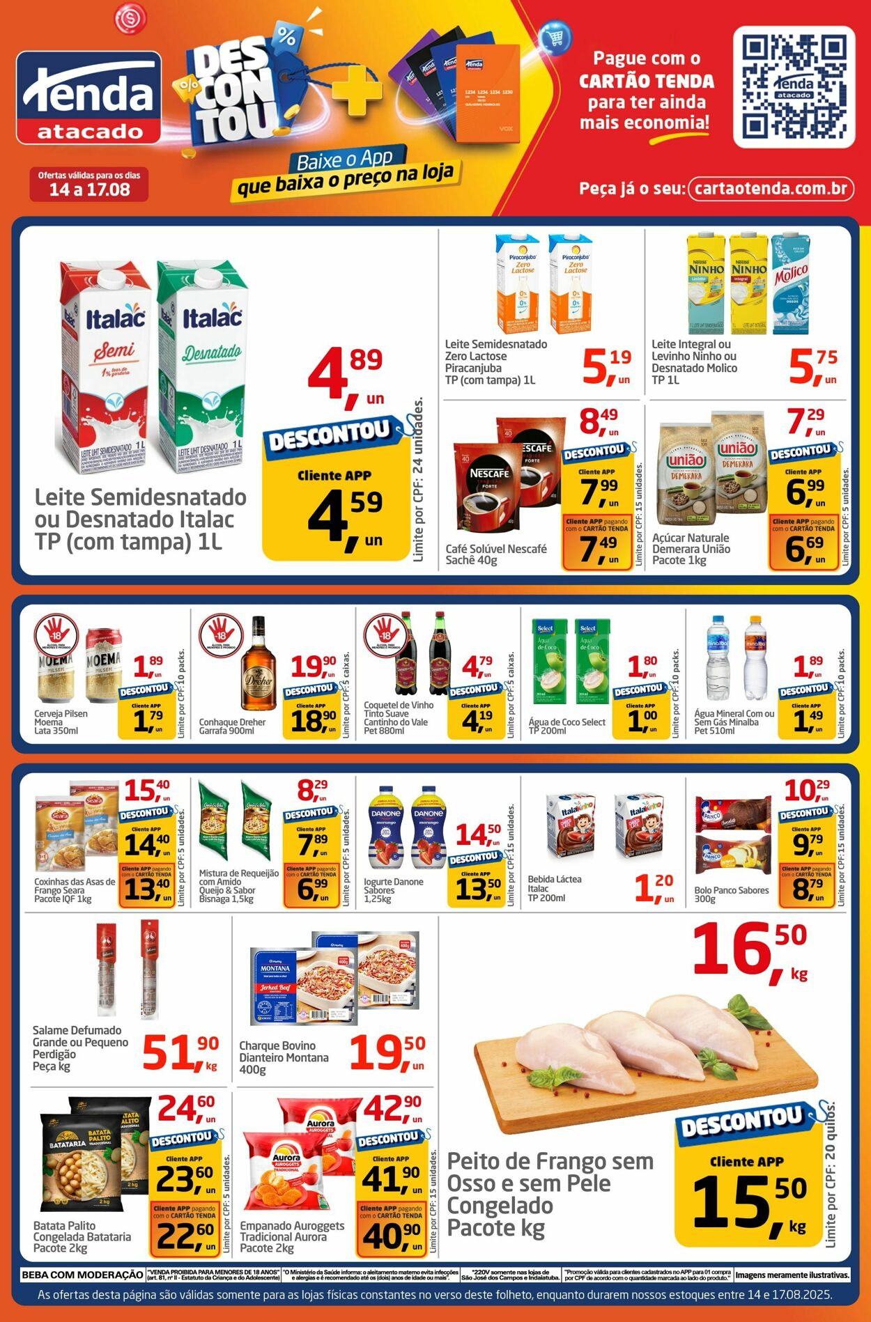 Folheto Tenda Atacado 14.08.2025 - 17.08.2025