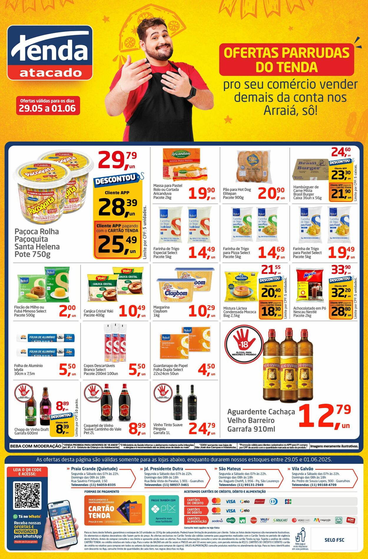 Folheto Tenda Atacado 29.05.2025 - 01.06.2025