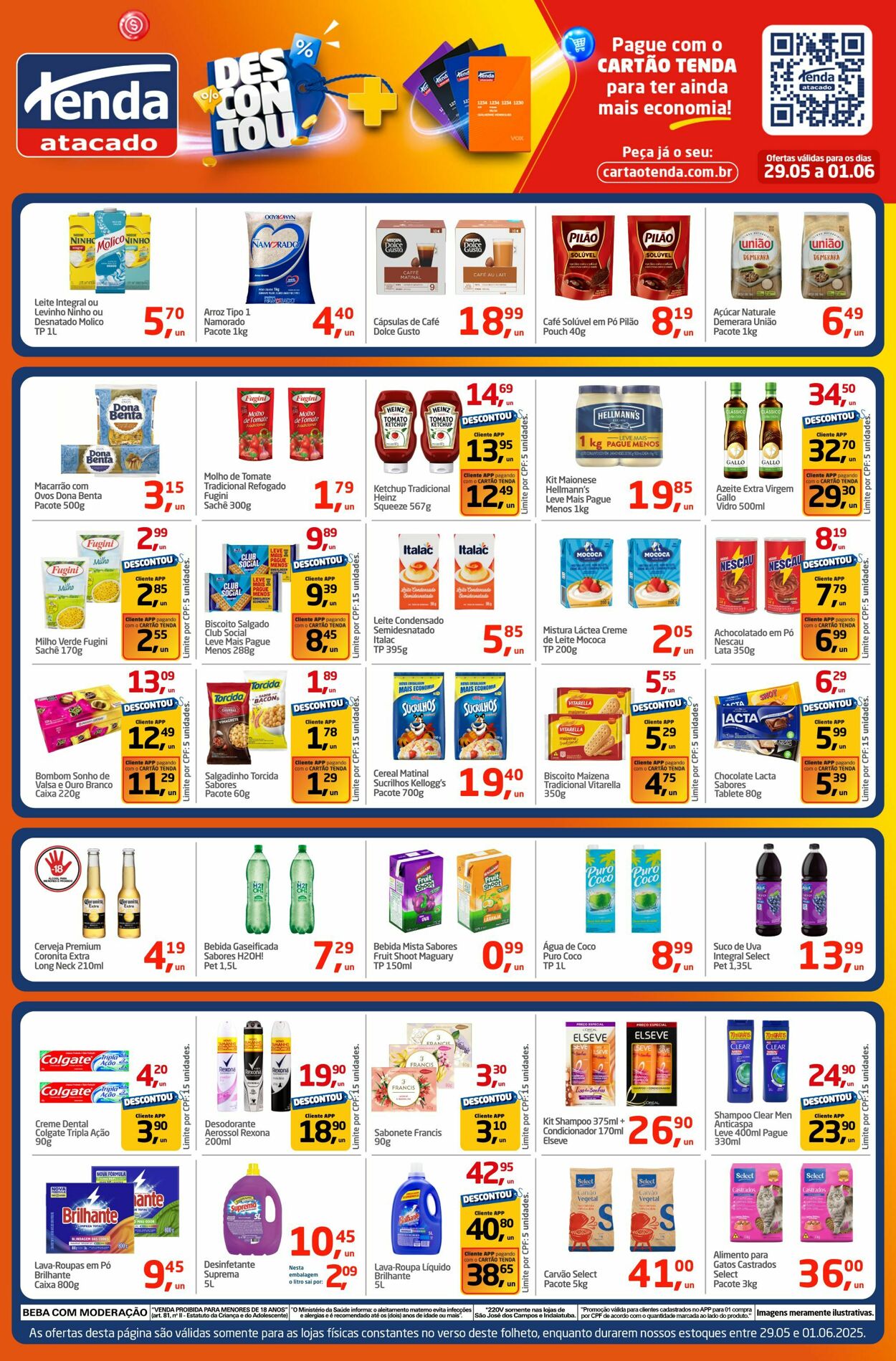 Folheto Tenda Atacado 29.05.2025 - 01.06.2025
