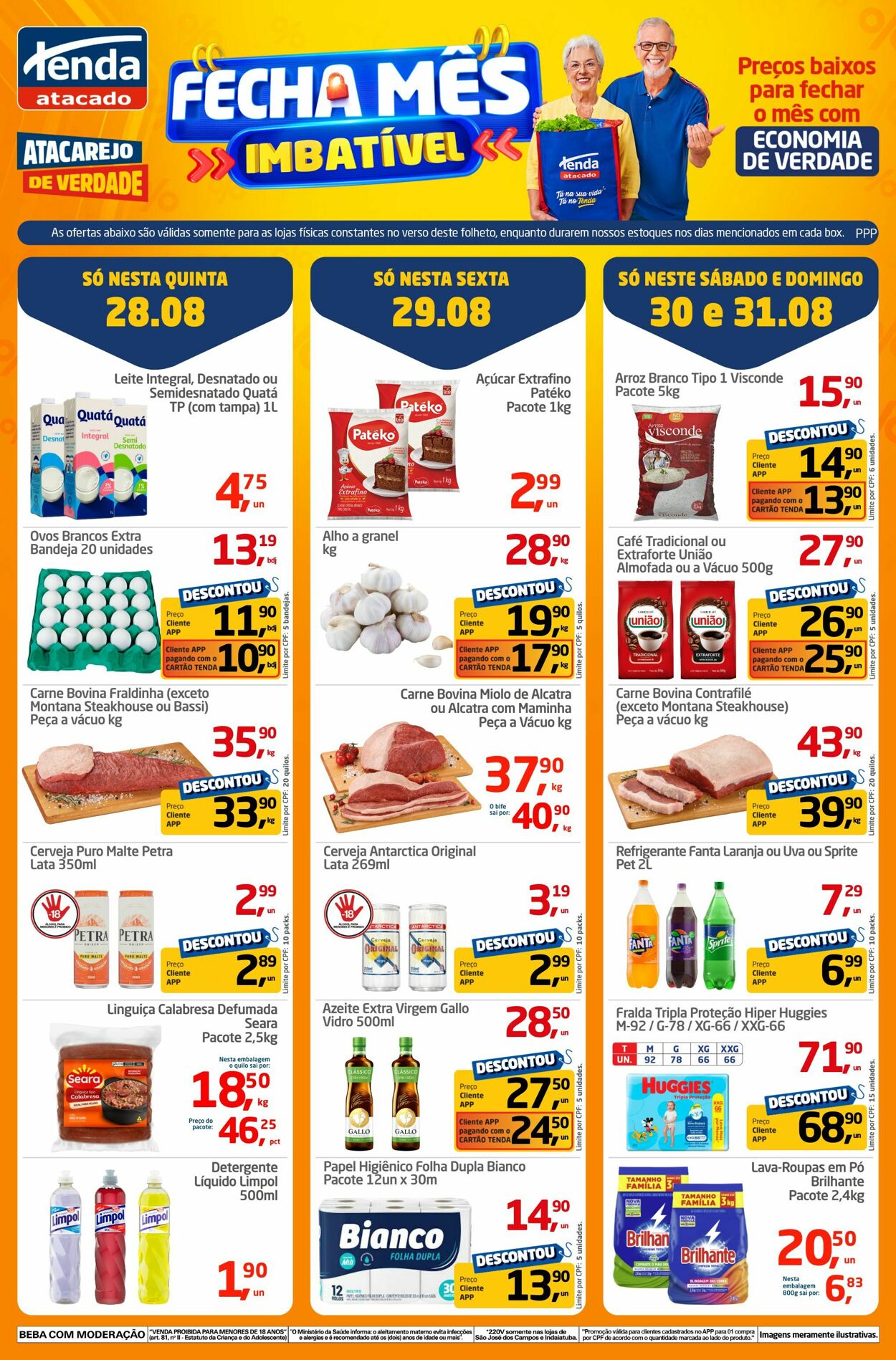 Folheto Tenda Atacado 28.08.2025 - 31.08.2025