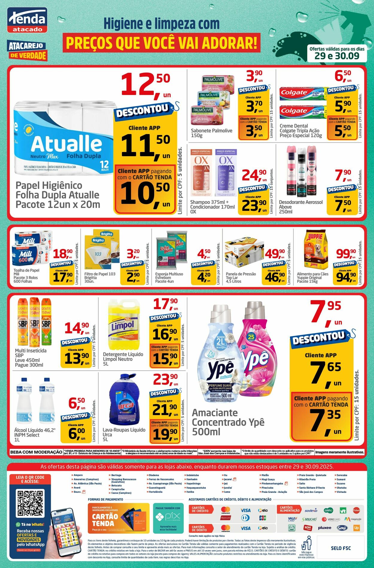 Folheto Tenda Atacado 29.09.2025 - 30.09.2025