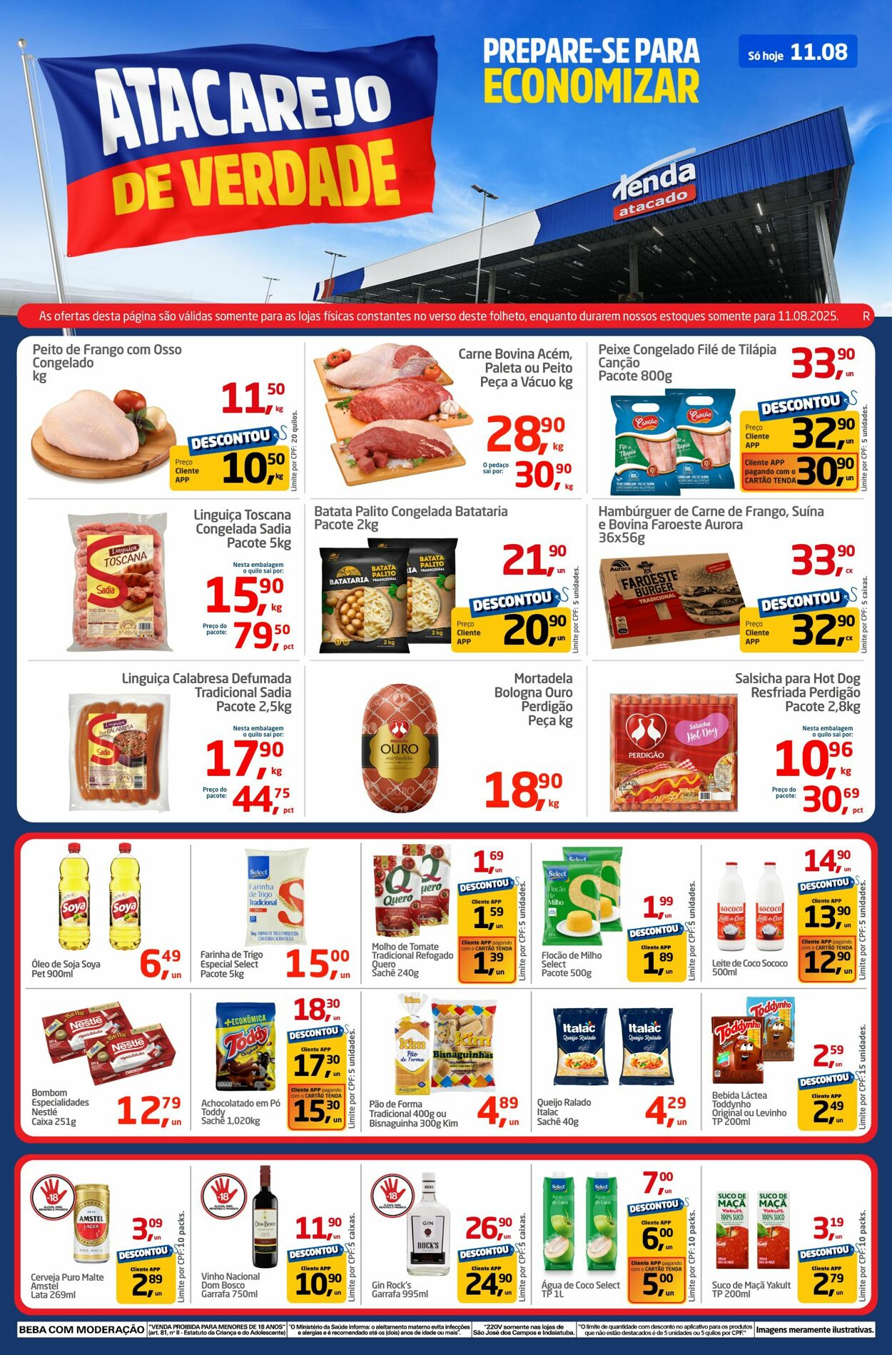 Folheto Tenda Atacado 11.08.2025 - 11.08.2025
