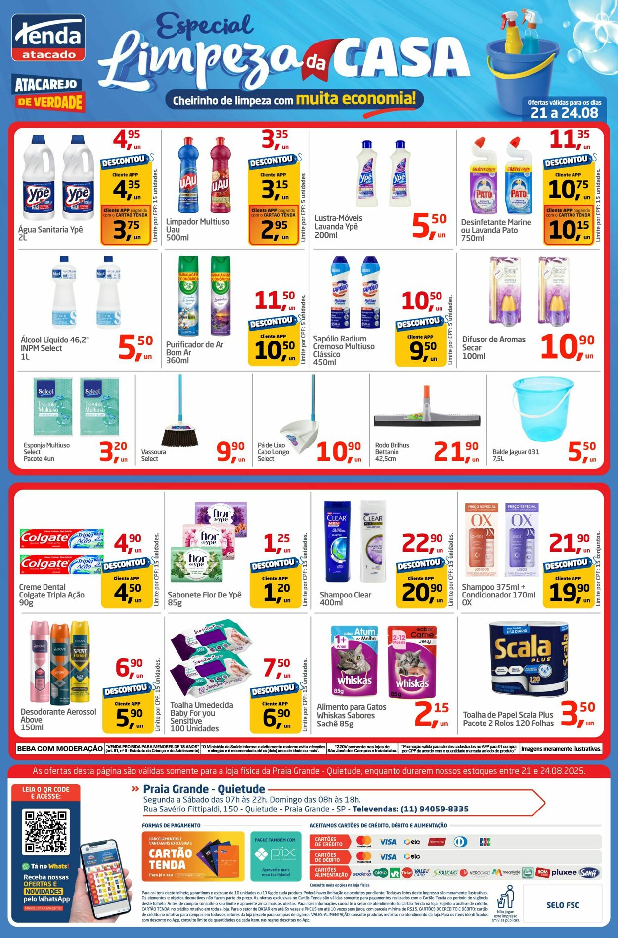 Folheto Tenda Atacado 21.08.2025 - 24.08.2025