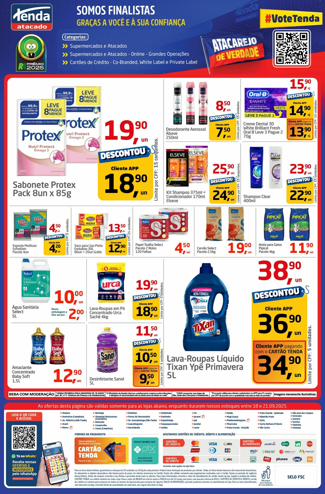 Folheto Tenda Atacado 18.09.2025 - 21.09.2025