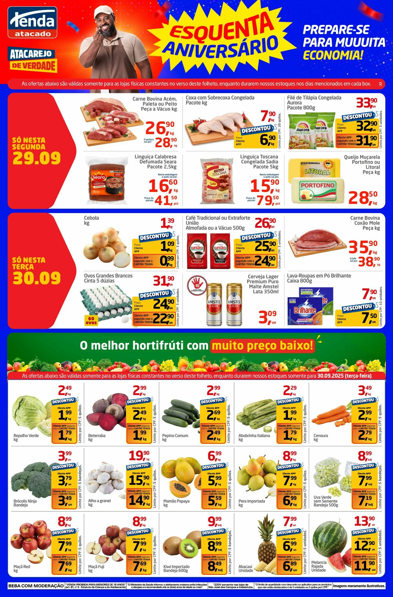 Folheto Tenda Atacado 29.09.2025 - 30.09.2025