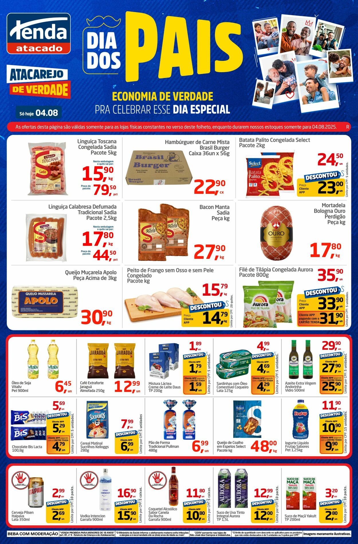 Folheto Tenda Atacado 04.08.2025 - 04.08.2025