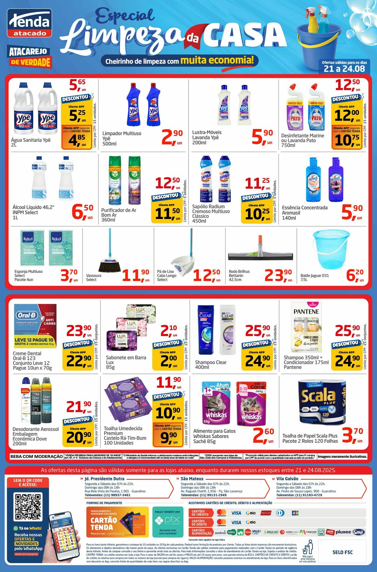 Folheto Tenda Atacado 21.08.2025 - 24.08.2025