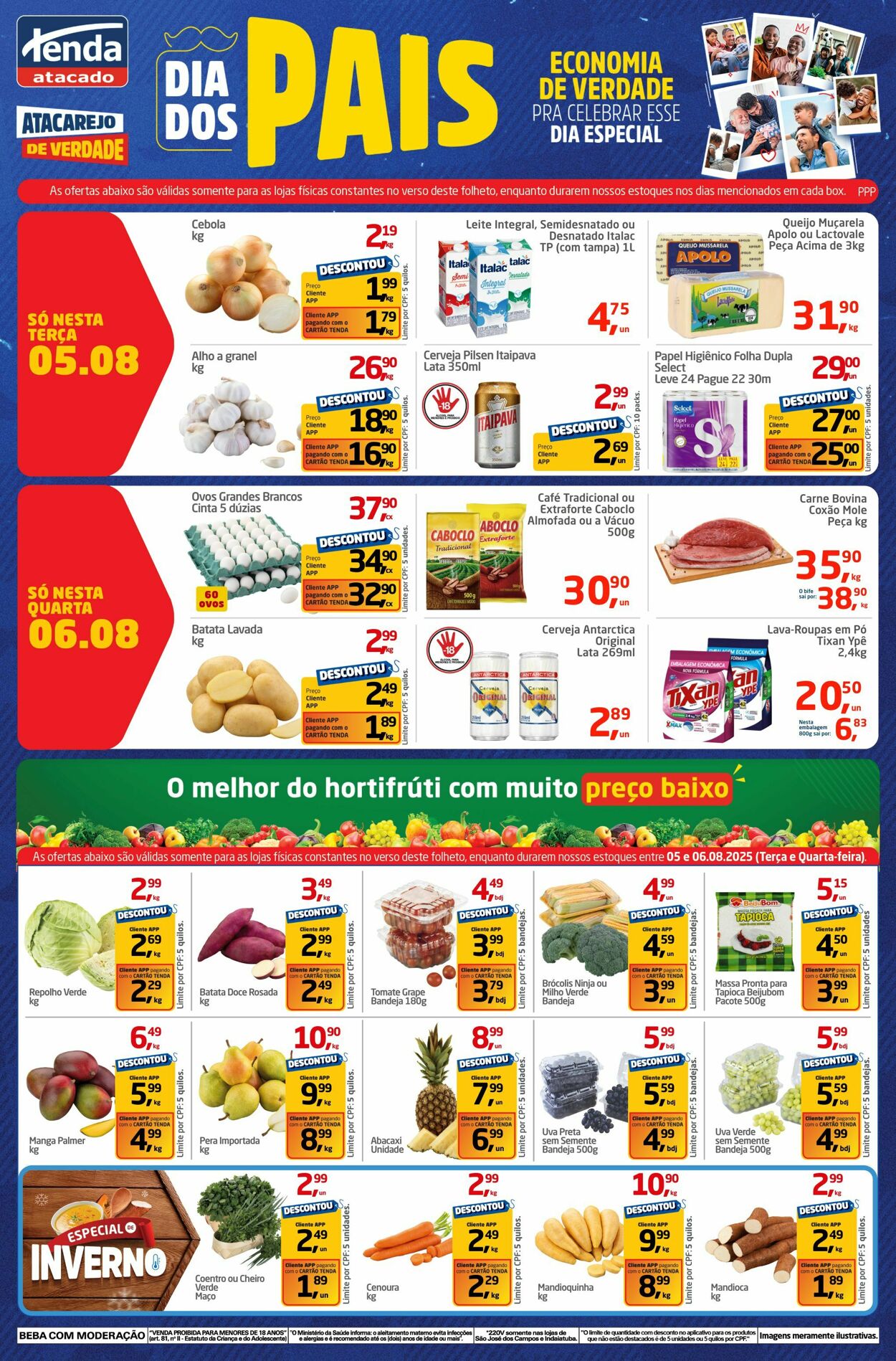 Folheto Tenda Atacado 05.08.2025 - 06.08.2025