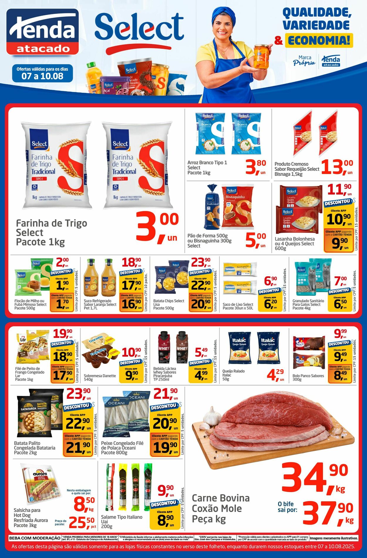 Folheto Tenda Atacado 07.08.2025 - 10.08.2025