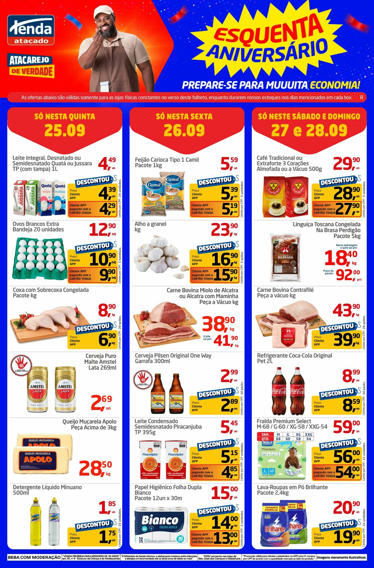 Folheto Tenda Atacado 25.09.2025 - 28.09.2025