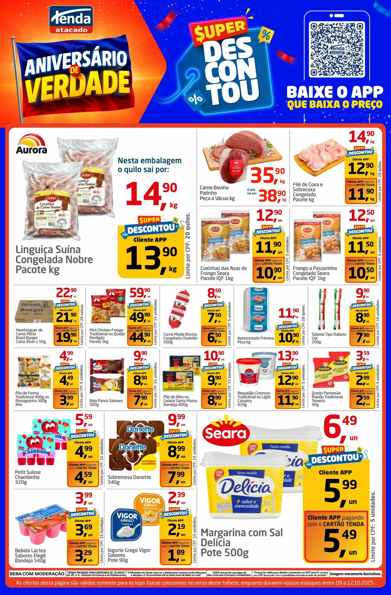 Folheto Tenda Atacado 09.10.2025 - 12.10.2025