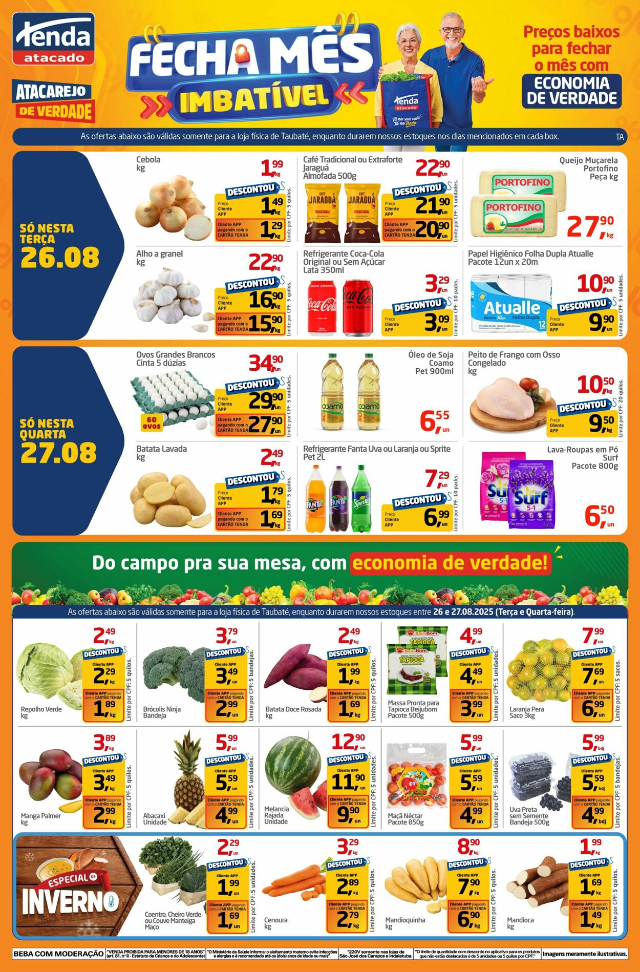 Folheto Tenda Atacado 26.08.2025 - 27.08.2025