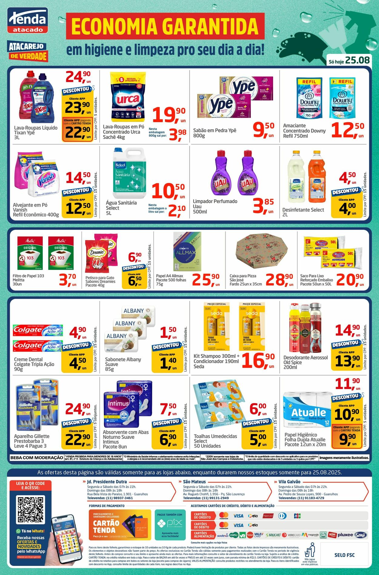 Folheto Tenda Atacado 25.08.2025 - 25.08.2025