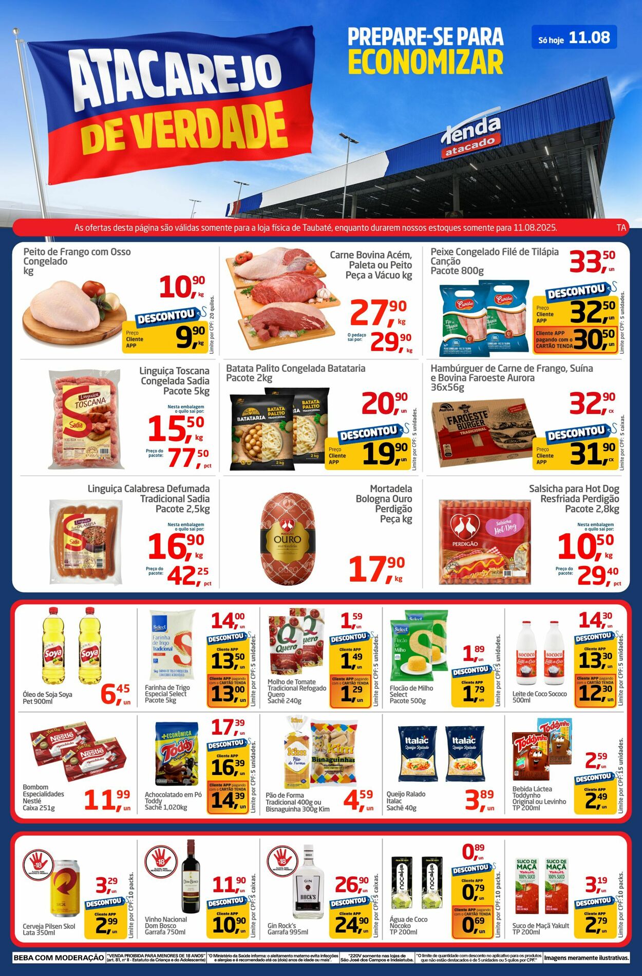 Folheto Tenda Atacado 11.08.2025 - 11.08.2025