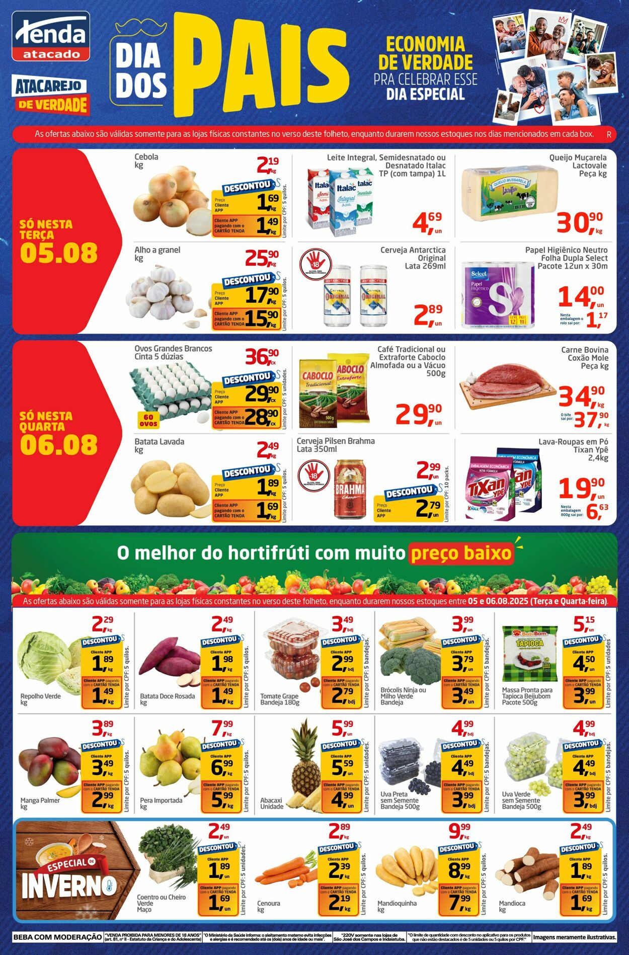 Folheto Tenda Atacado 05.08.2025 - 06.08.2025