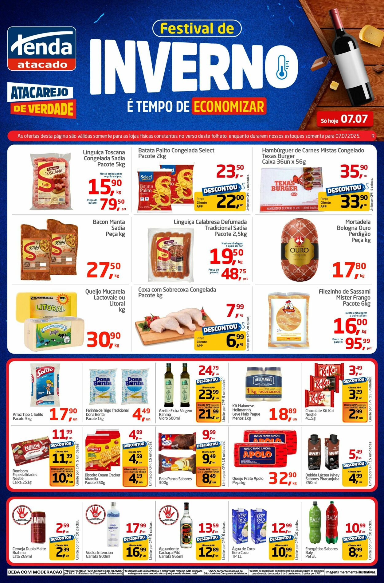 Folheto Tenda Atacado 07.07.2025 - 07.07.2025