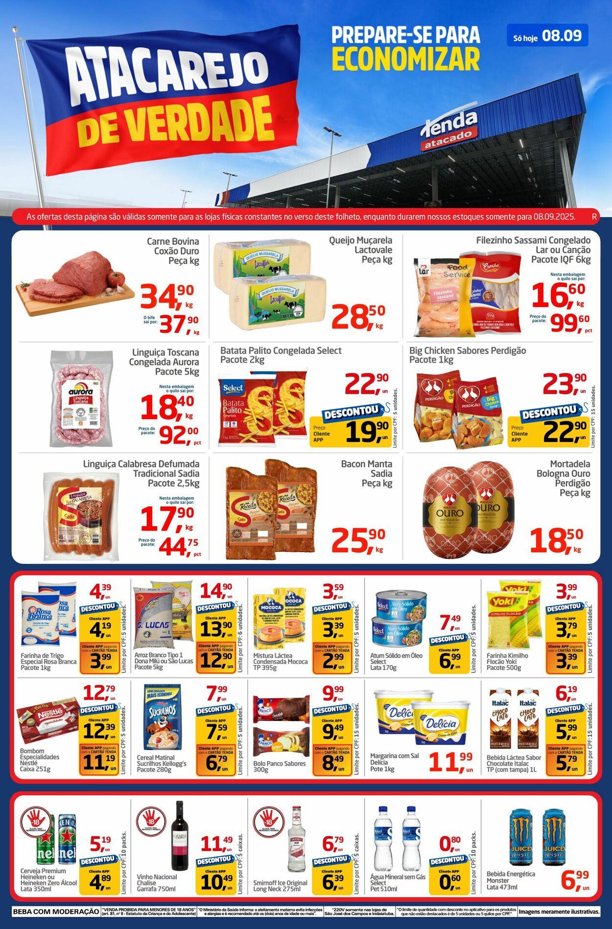 Folheto Tenda Atacado 08.09.2025 - 08.09.2025