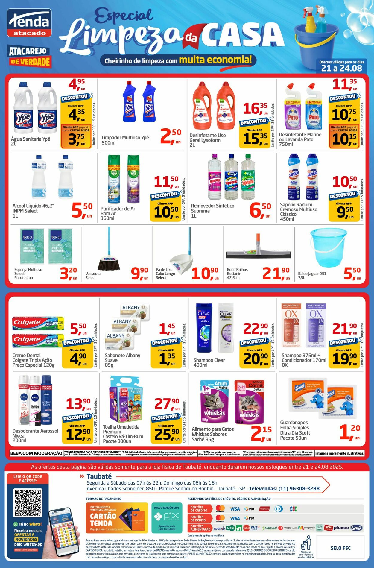 Folheto Tenda Atacado 21.08.2025 - 24.08.2025