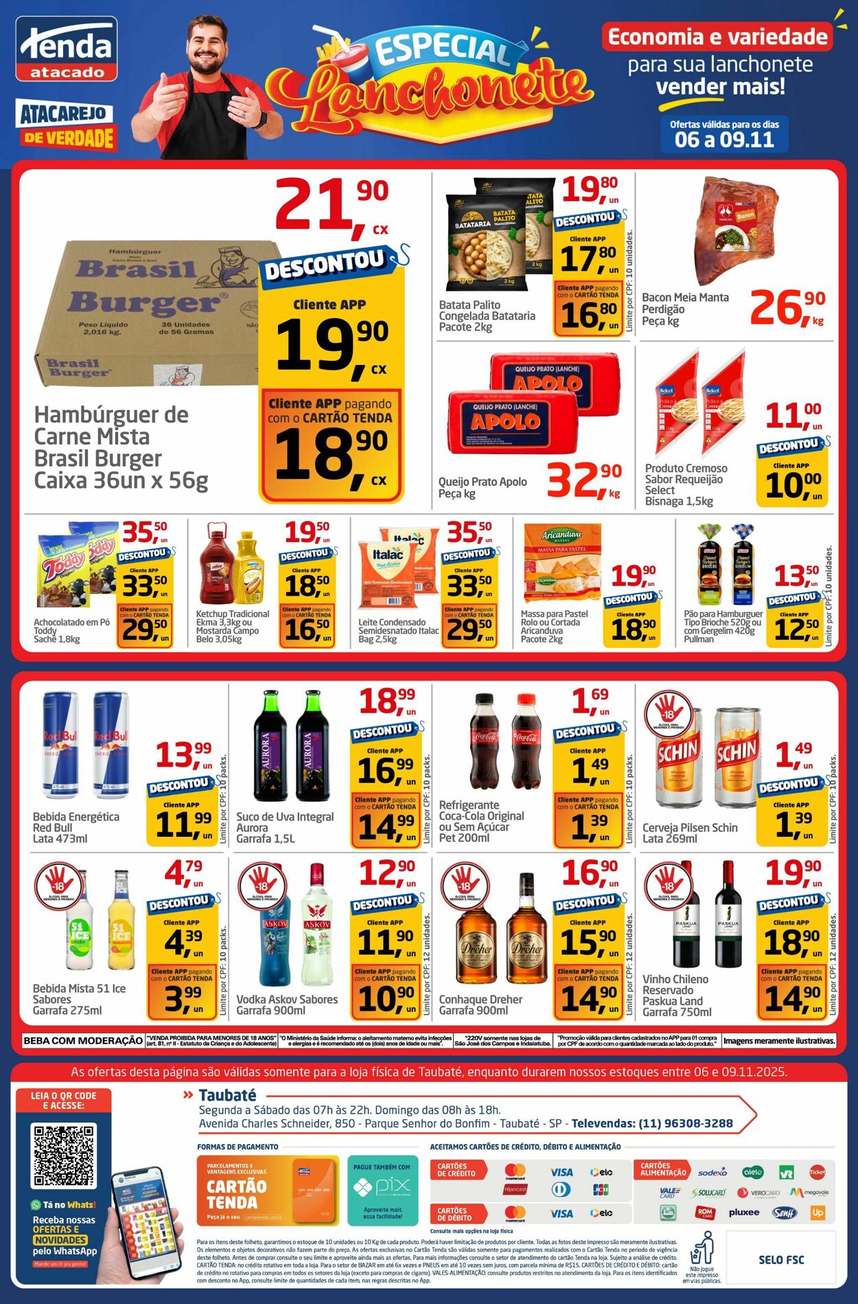Folheto Tenda Atacado 06.11.2025 - 09.11.2025