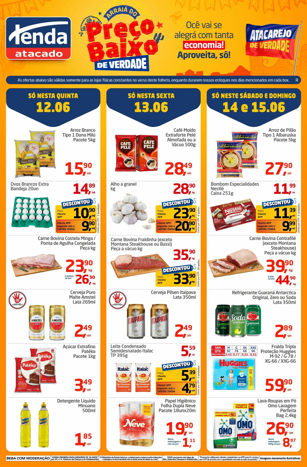 Folheto Tenda Atacado 12.06.2025 - 15.06.2025