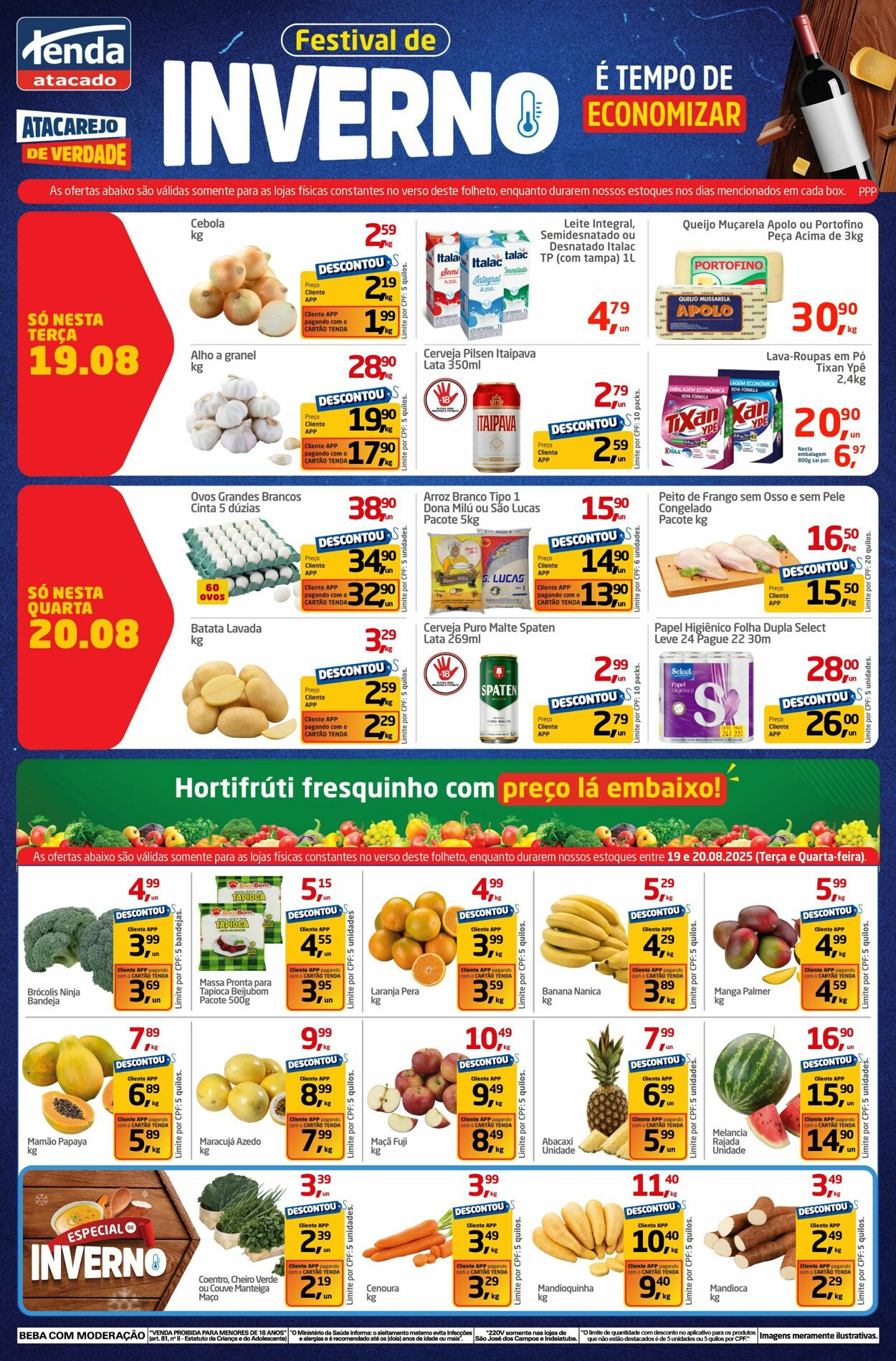 Folheto Tenda Atacado 19.08.2025 - 20.08.2025