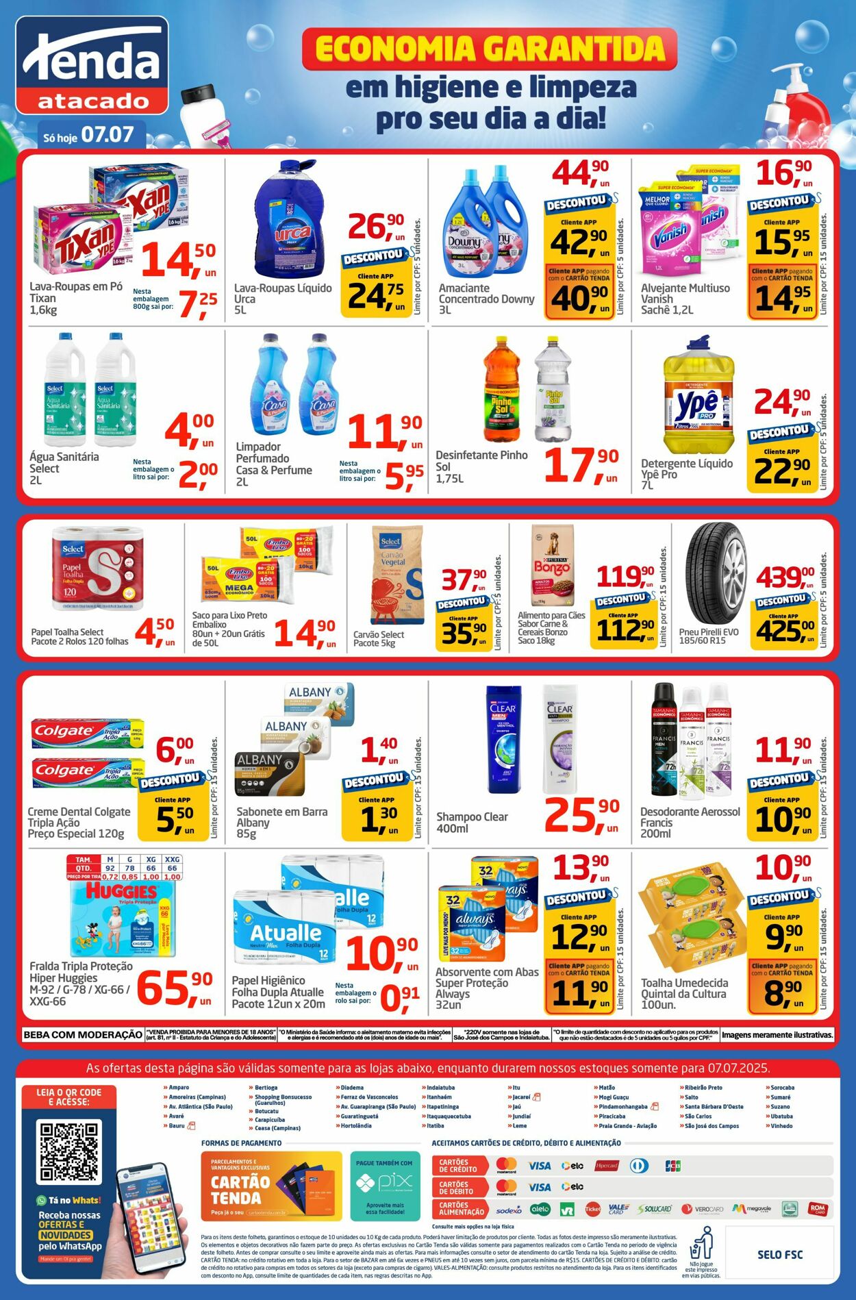 Folheto Tenda Atacado 07.07.2025 - 07.07.2025