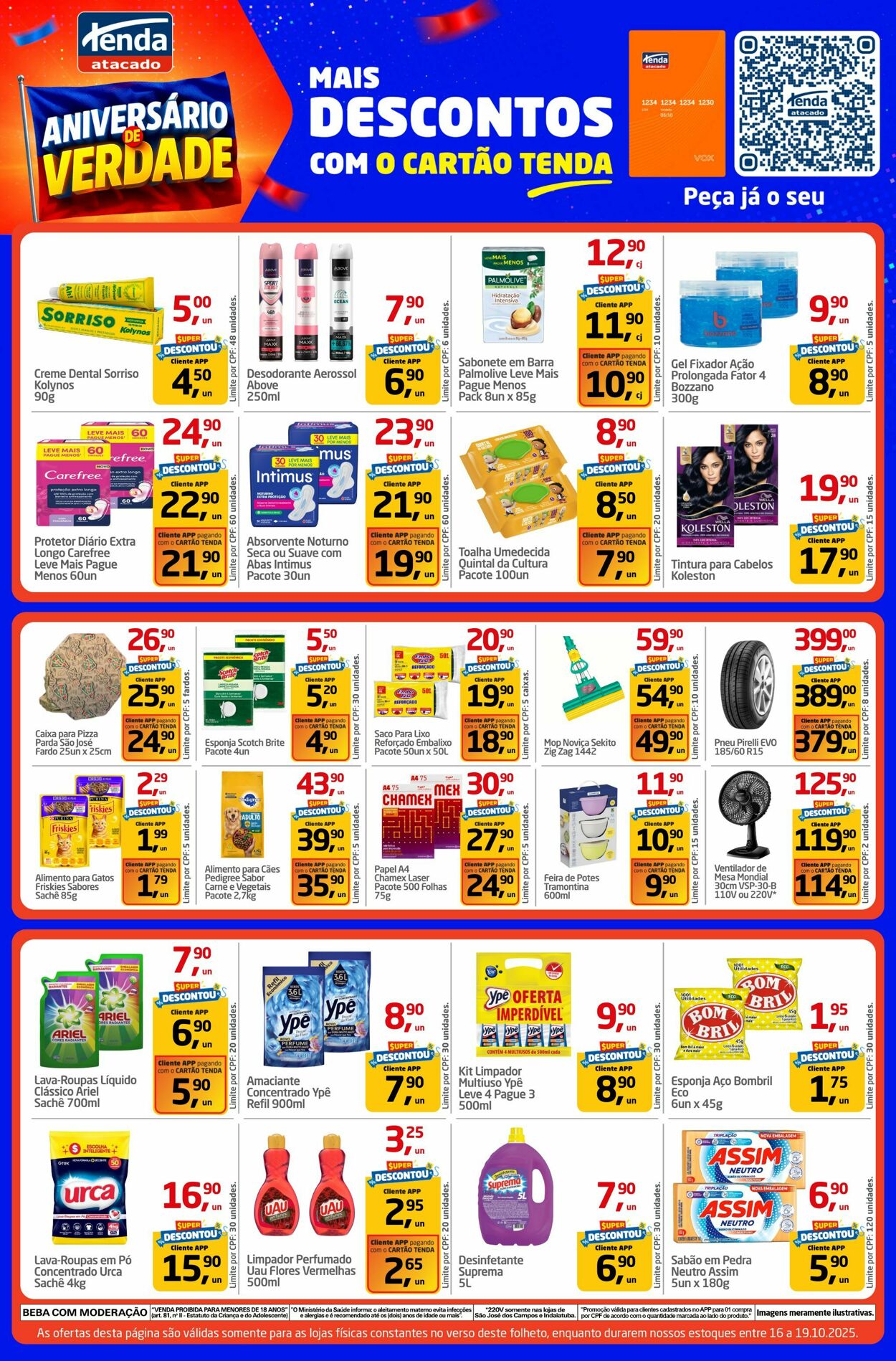 Folheto Tenda Atacado 16.10.2025 - 19.10.2025
