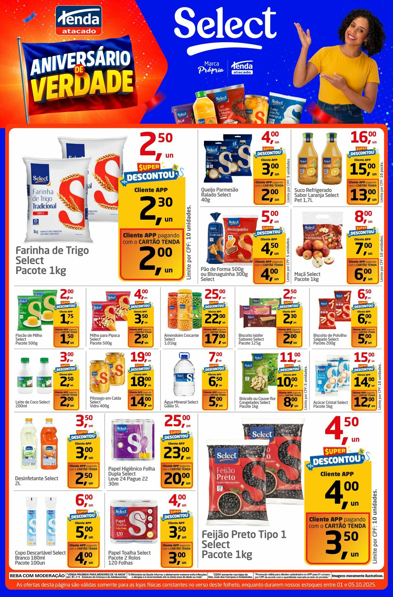 Folheto Tenda Atacado 01.10.2025 - 05.10.2025
