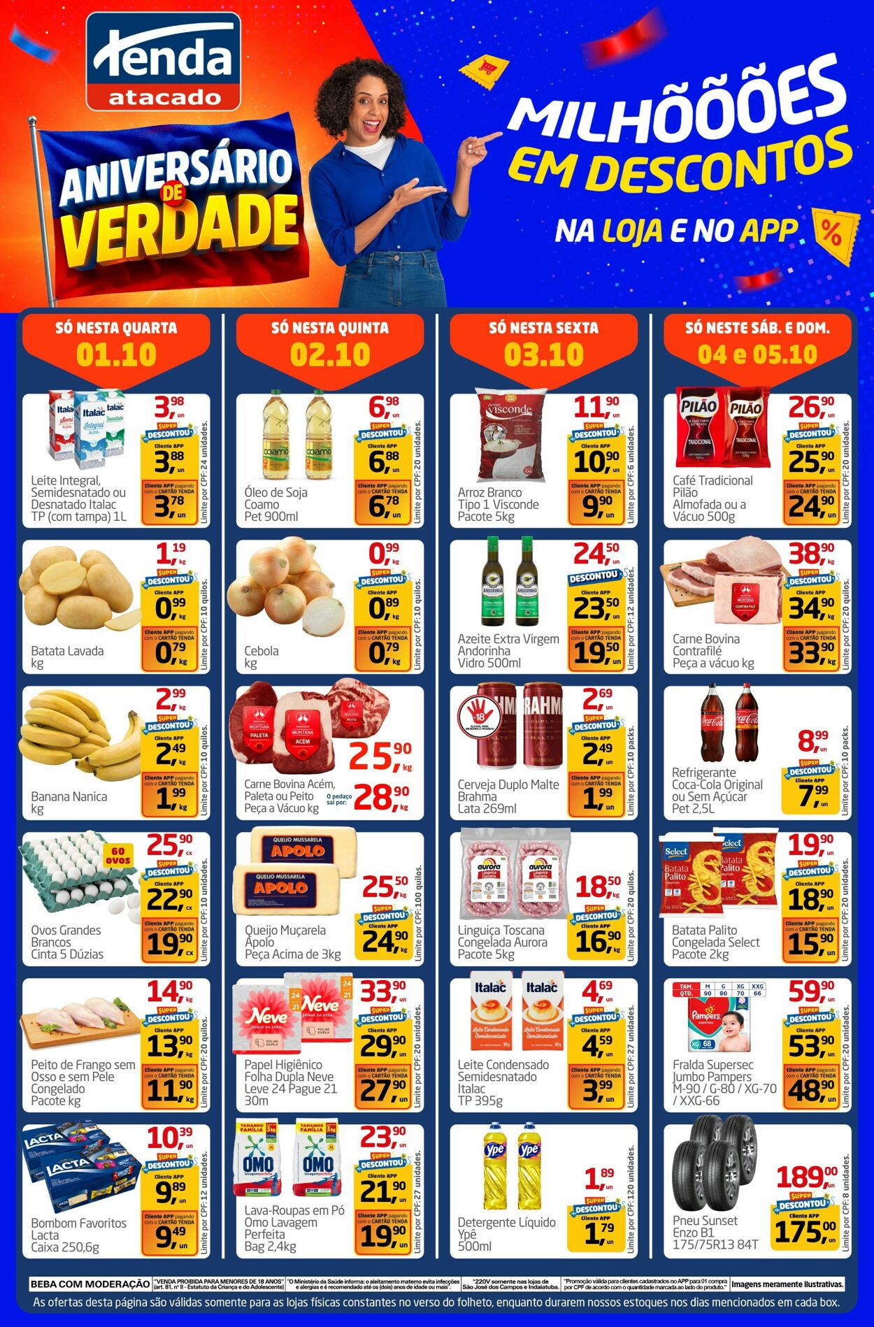 Folheto Tenda Atacado 01.10.2025 - 05.10.2025