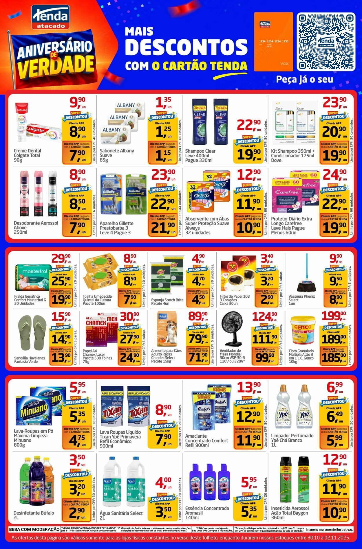 Folheto Tenda Atacado 30.10.2025 - 02.11.2025