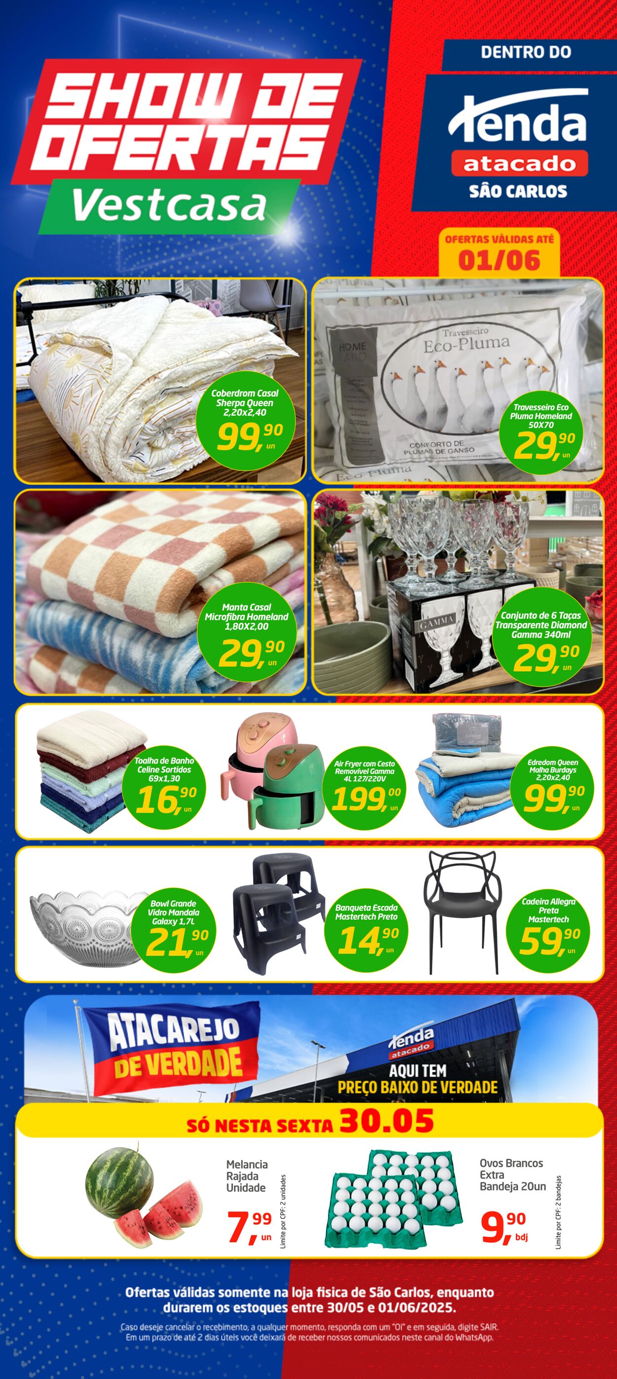 Folheto Tenda Atacado 30.05.2025 - 01.06.2025