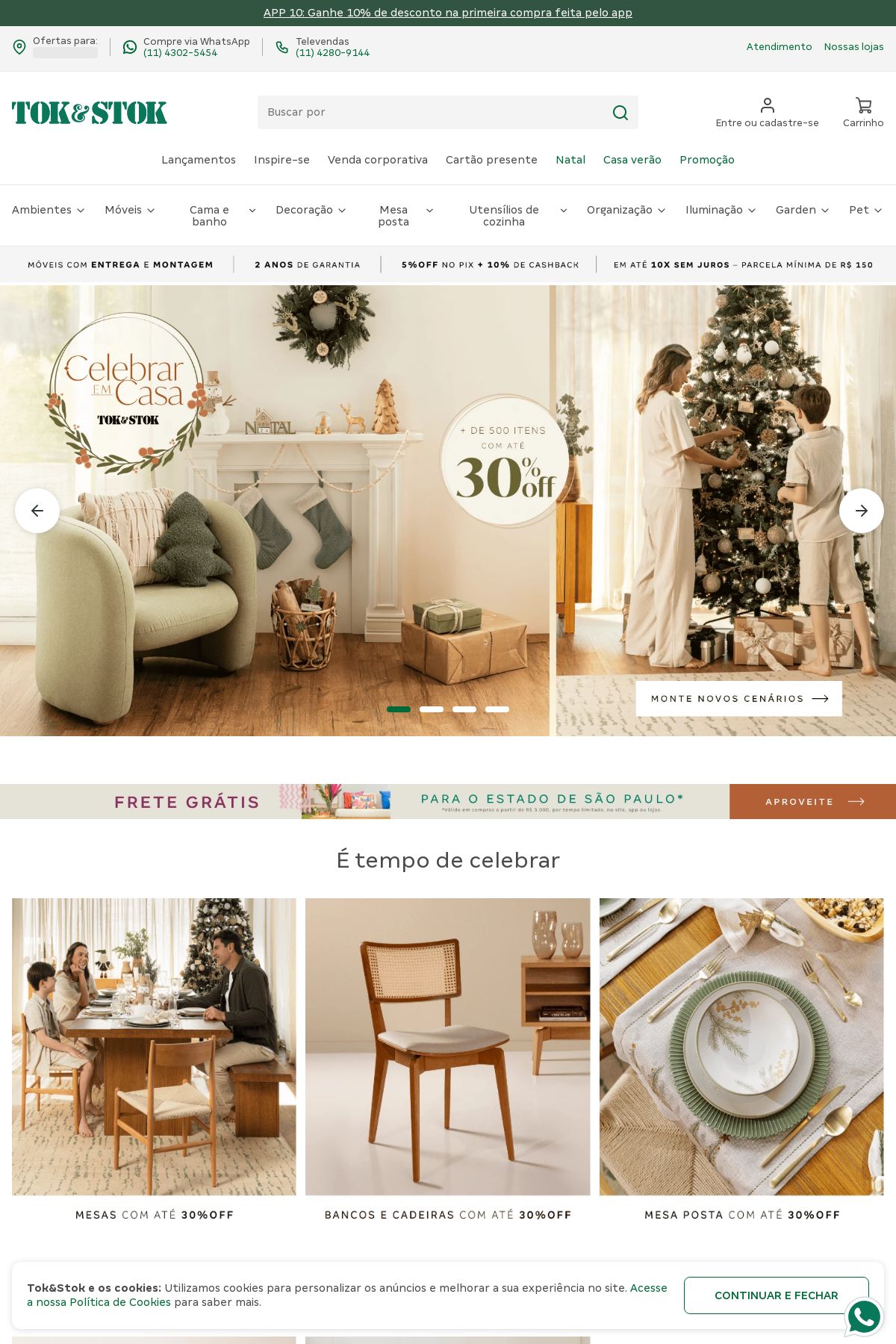 Folheto Tok&Stok 22.12.2025 - 31.12.2025