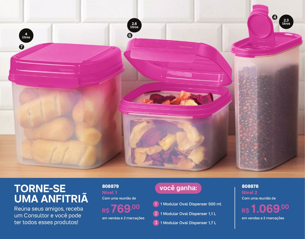 Folheto Tupperware 17.07.2023 - 06.08.2023